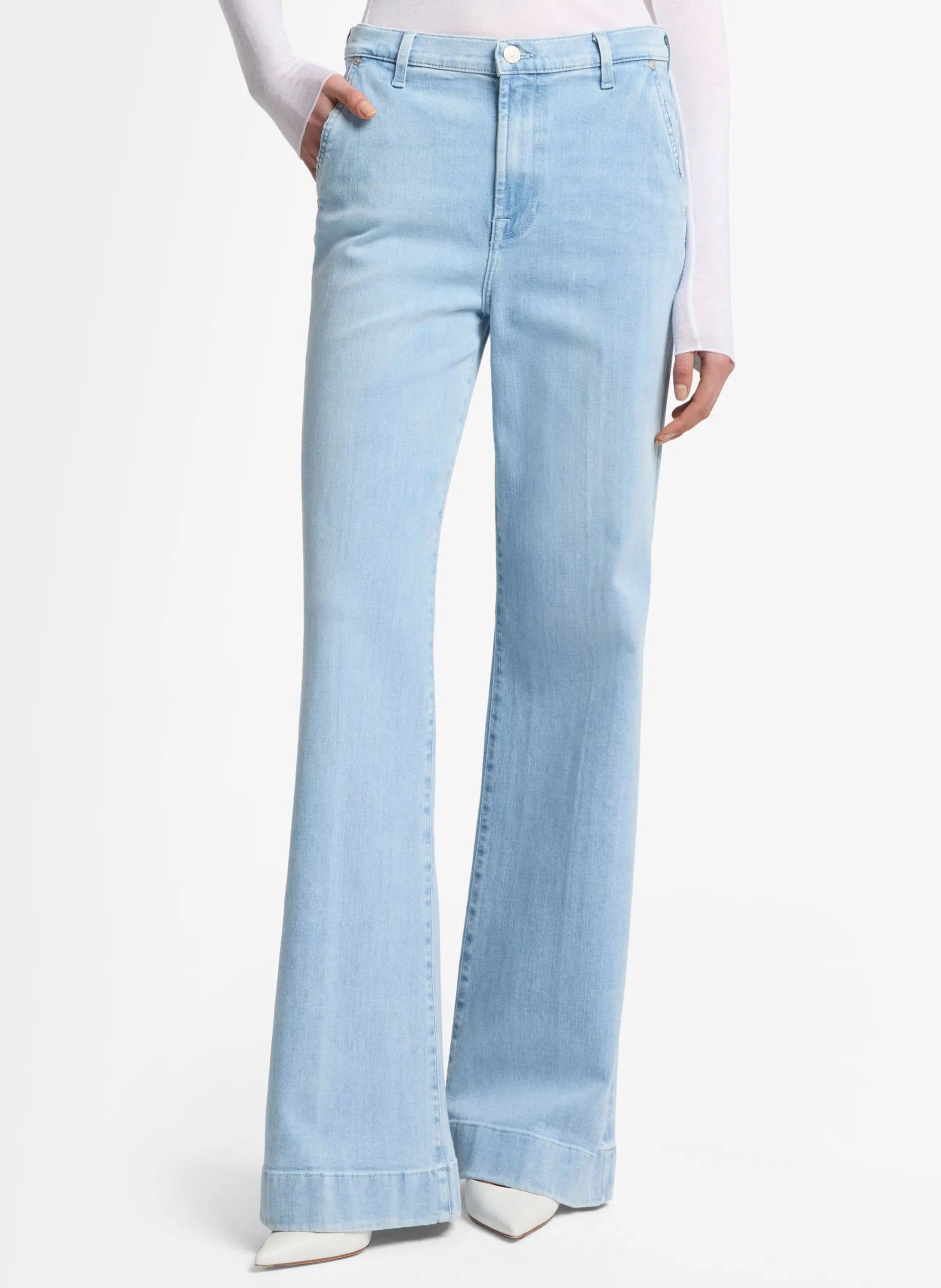 Jean flare Bleu MODERN DOJO