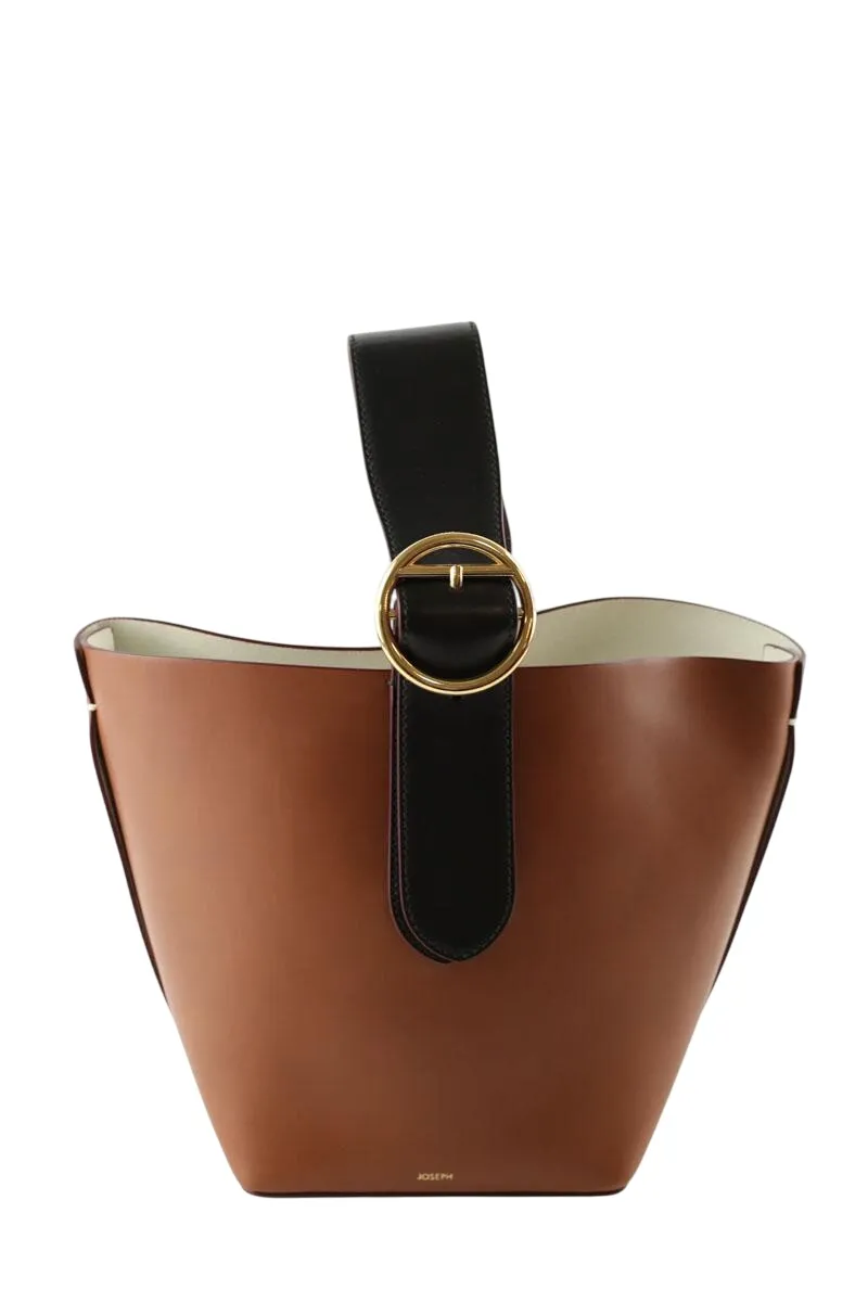 Sac à main en cuir Marron