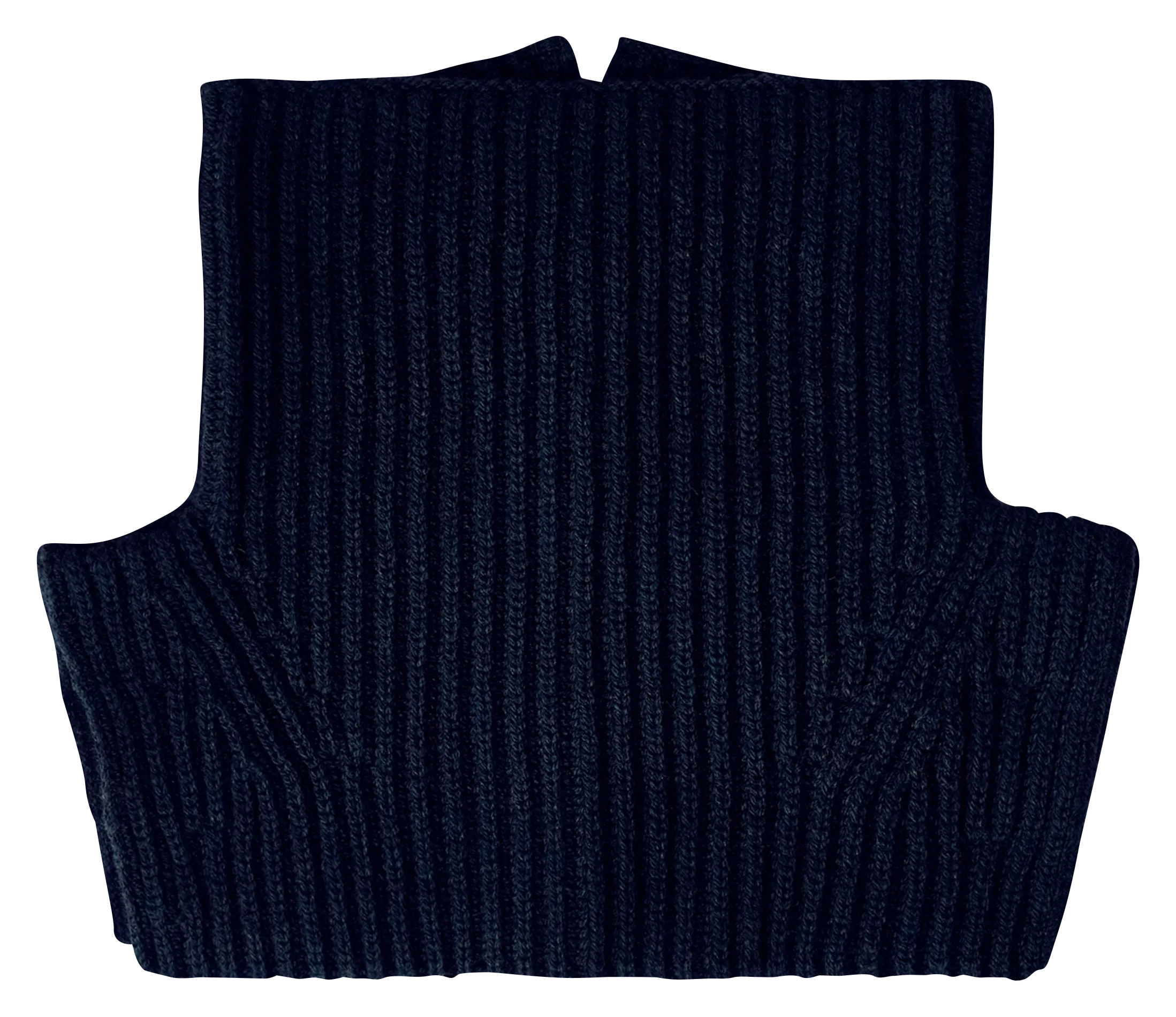 Col en laine mérinos Bleu GAD