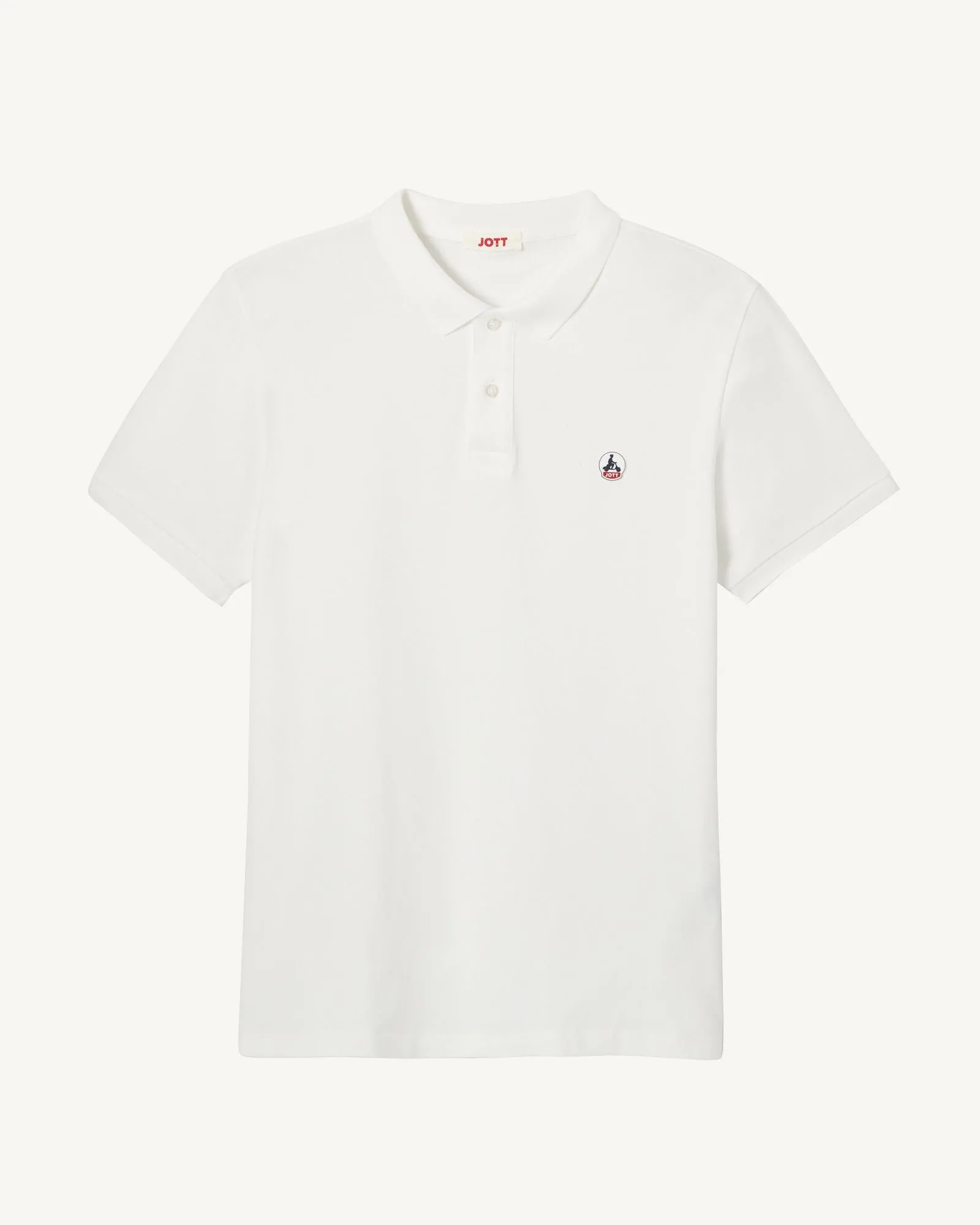 Polo en coton biologique marbella Blanc