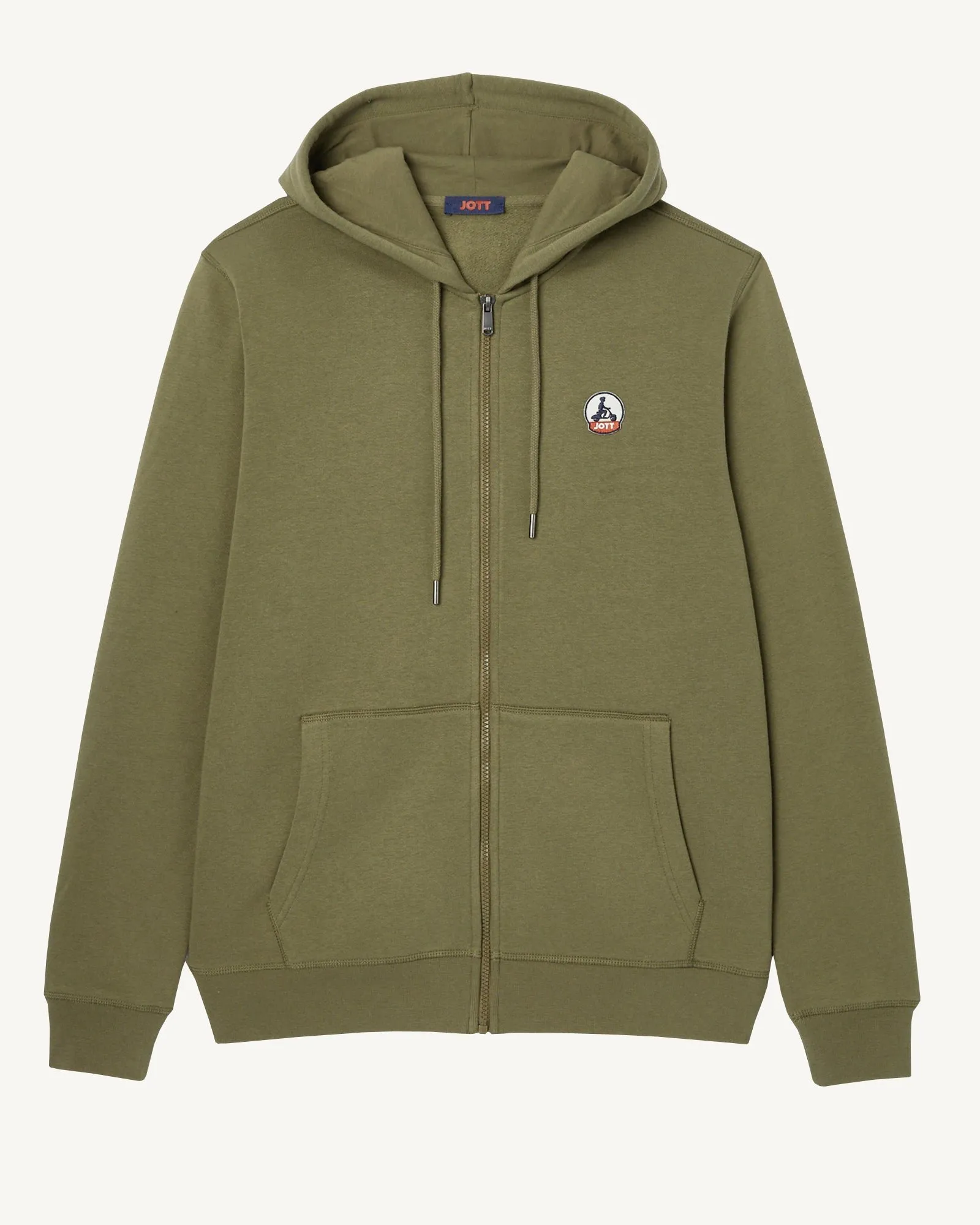Sweat à capuche homme en coton biologique mexico Vert