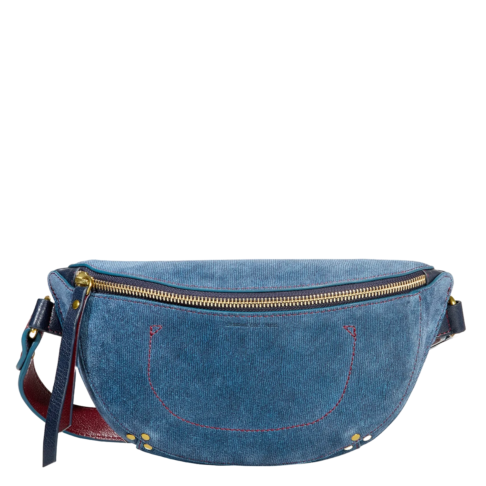 Sac banane en denim Bleu LINO