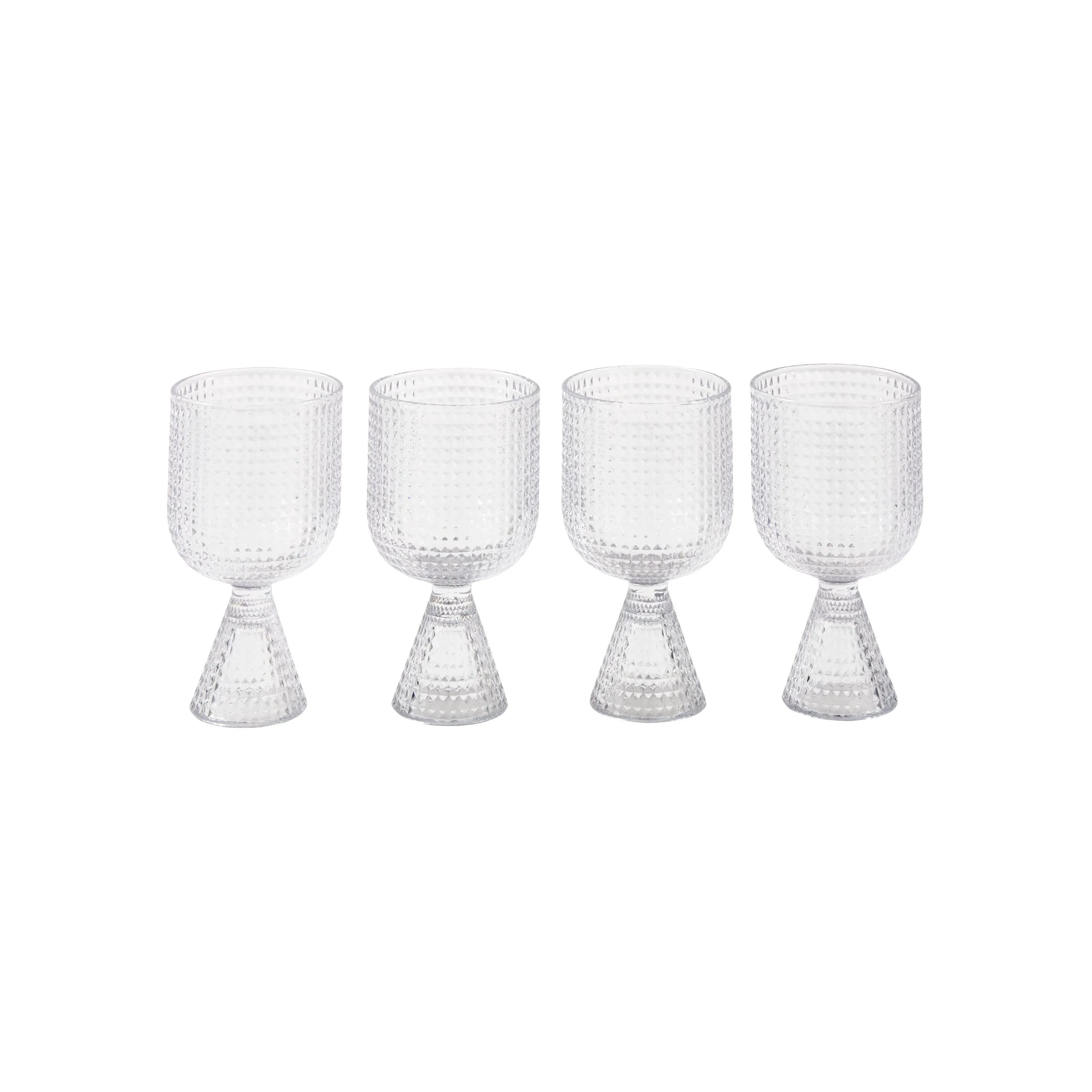 Verre à vin verre Transparent ROOFTOP