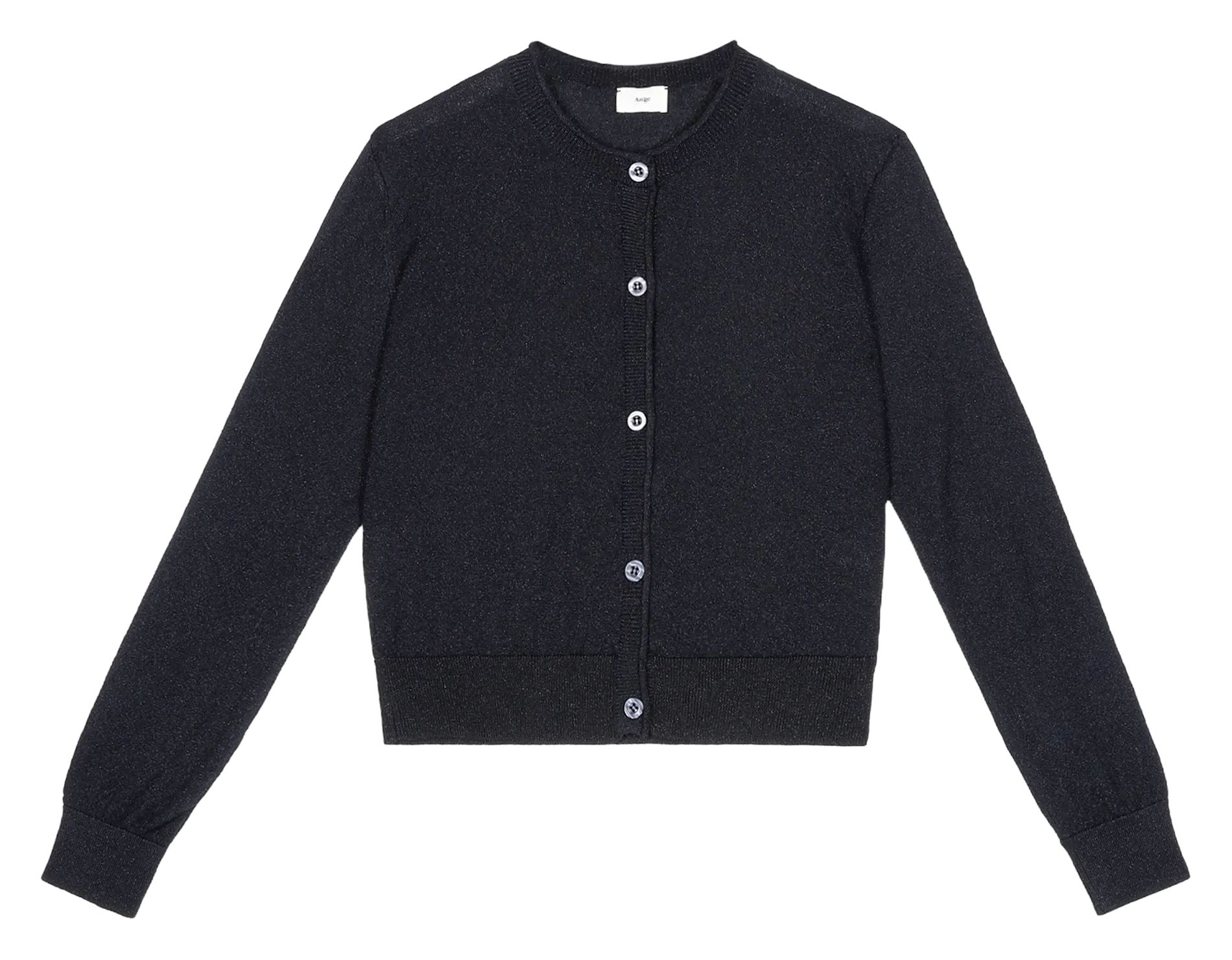 Cardigan droit boutonné Bleu LETITOU