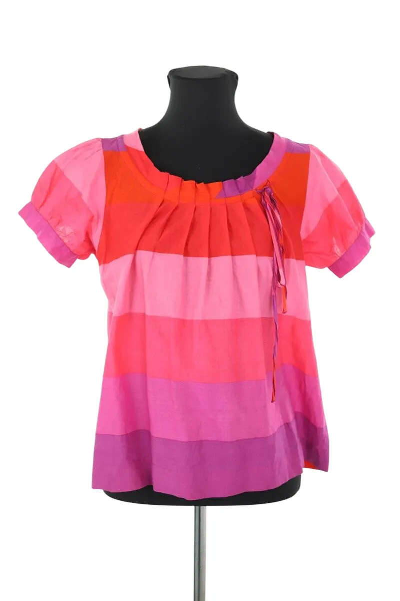 Blouse en coton Rouge