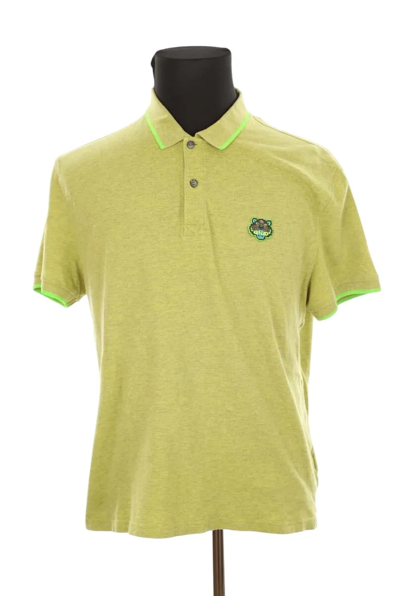Polo en coton Vert
