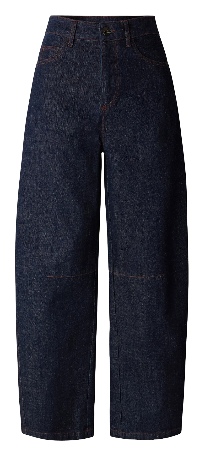 Jean ballon en coton bio Bleu ELIOTT