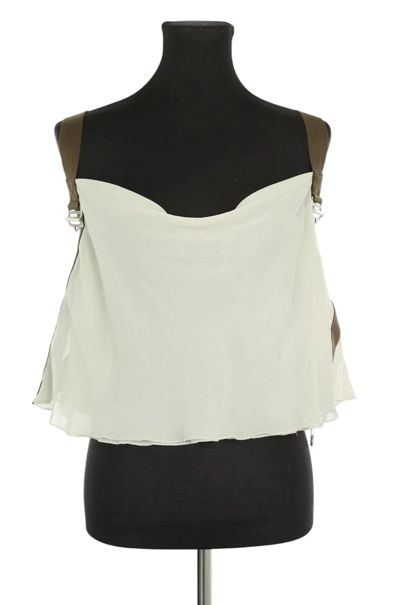 Top sans manche Kaki