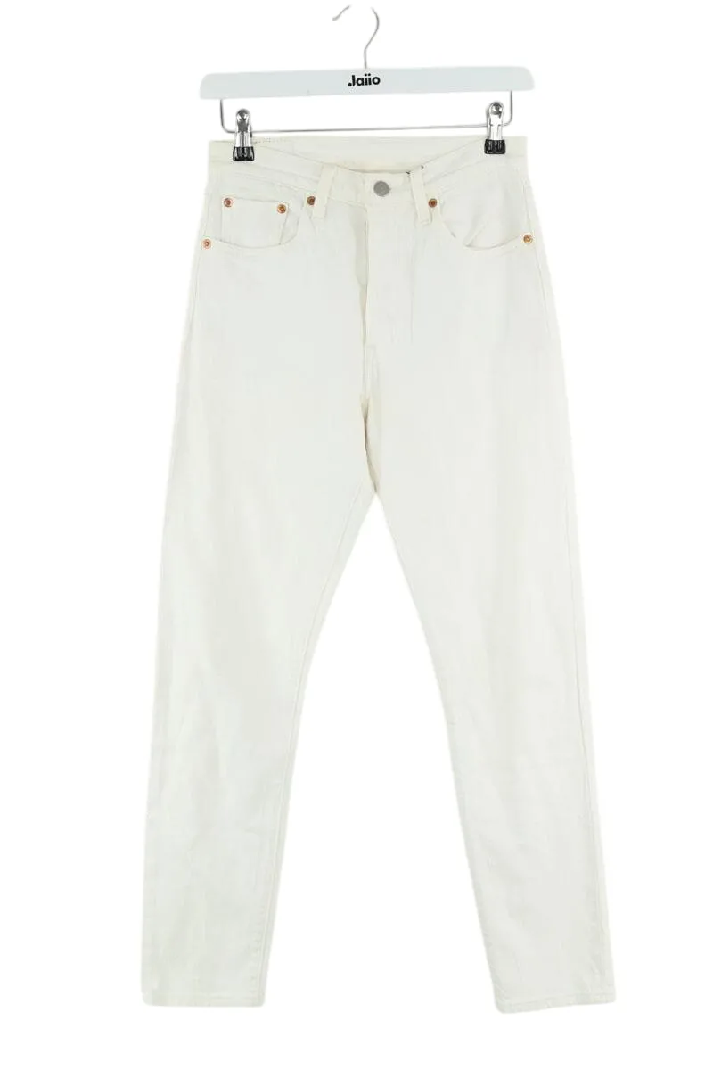 Jean slim 501 en coton Blanc