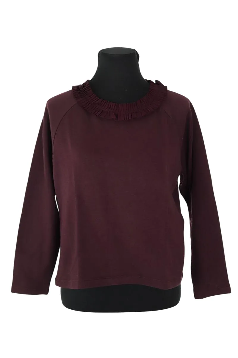 Tricot en coton Violet