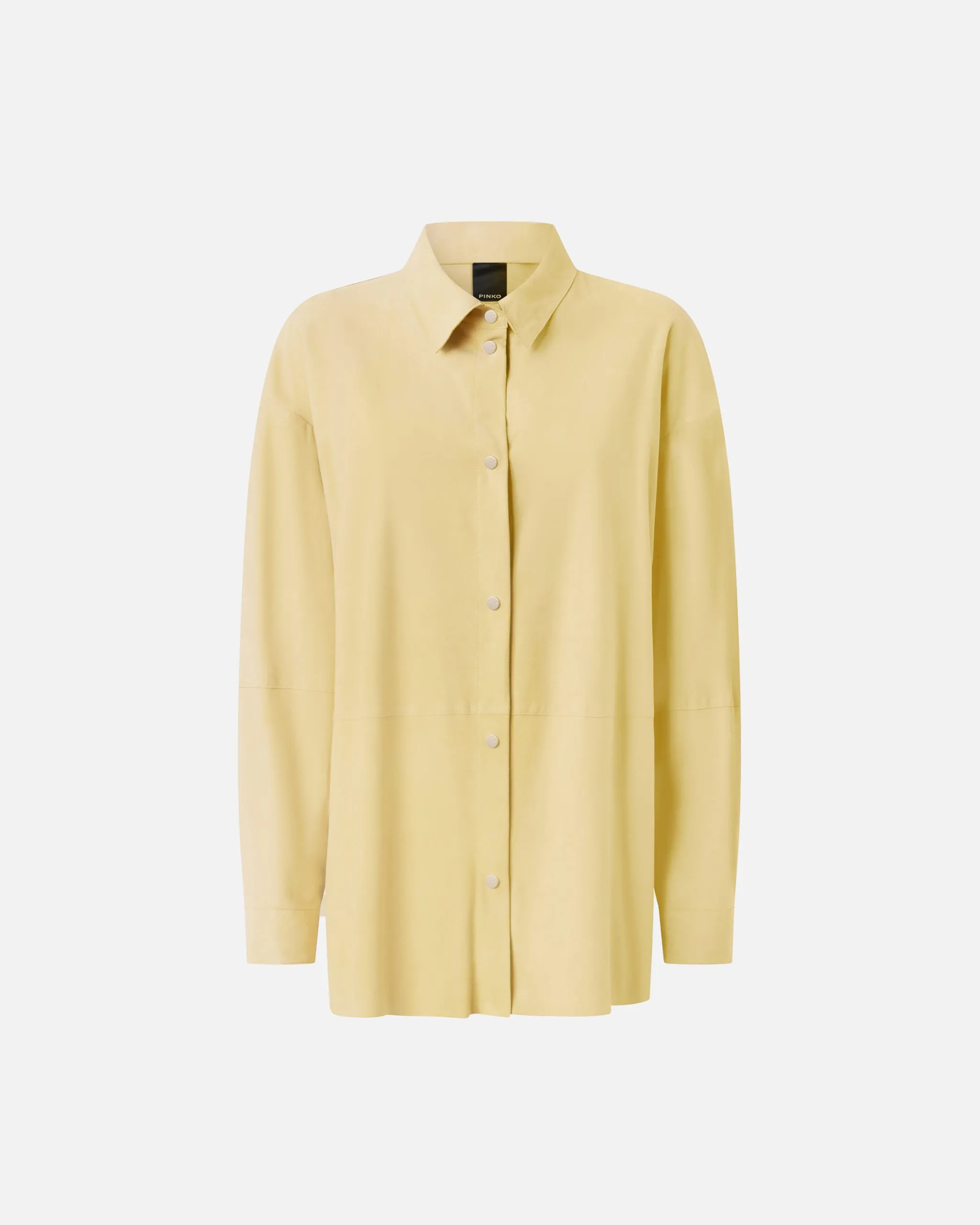 Blazer féminin inspiré des hommes Jaune