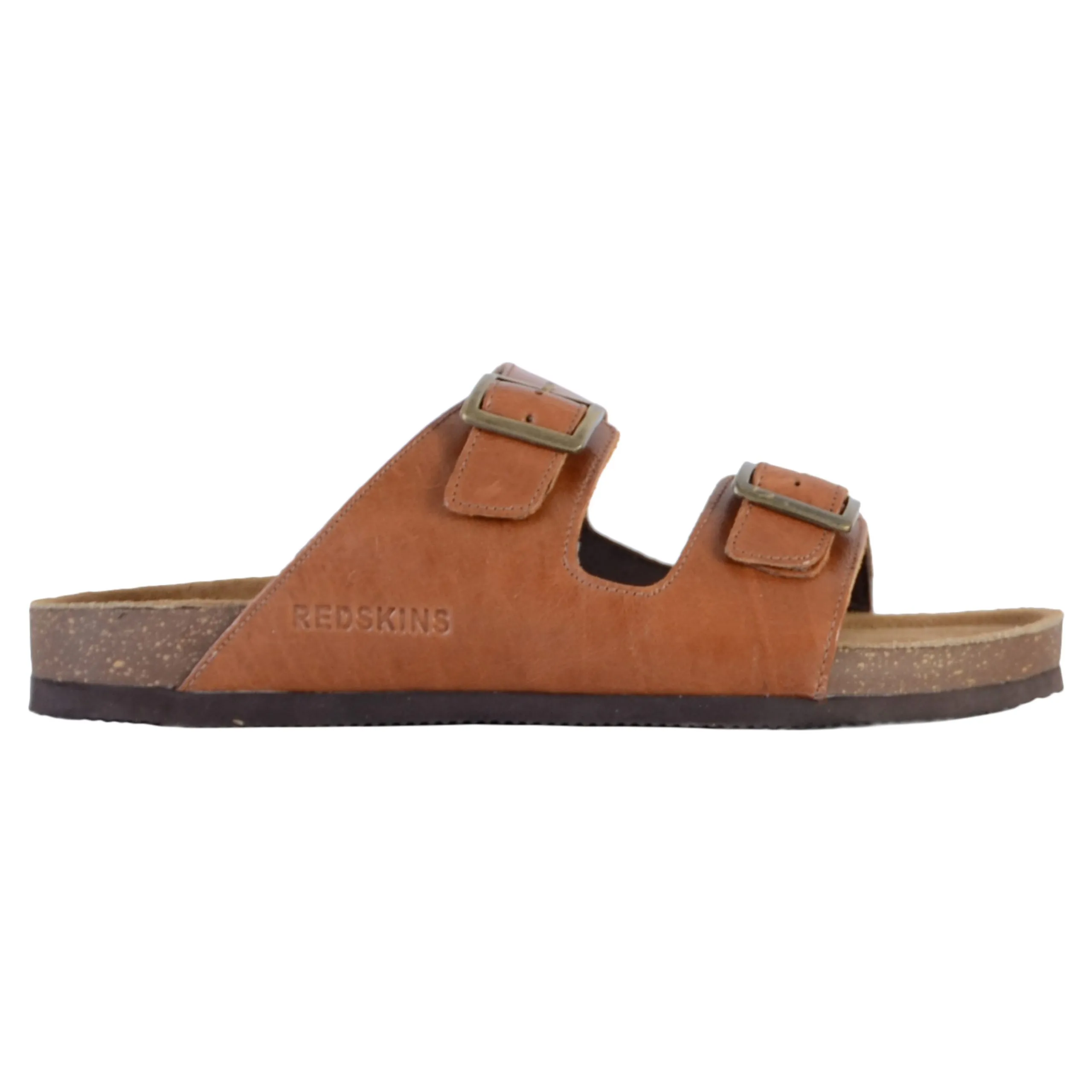 Sandales cuir californie Marron