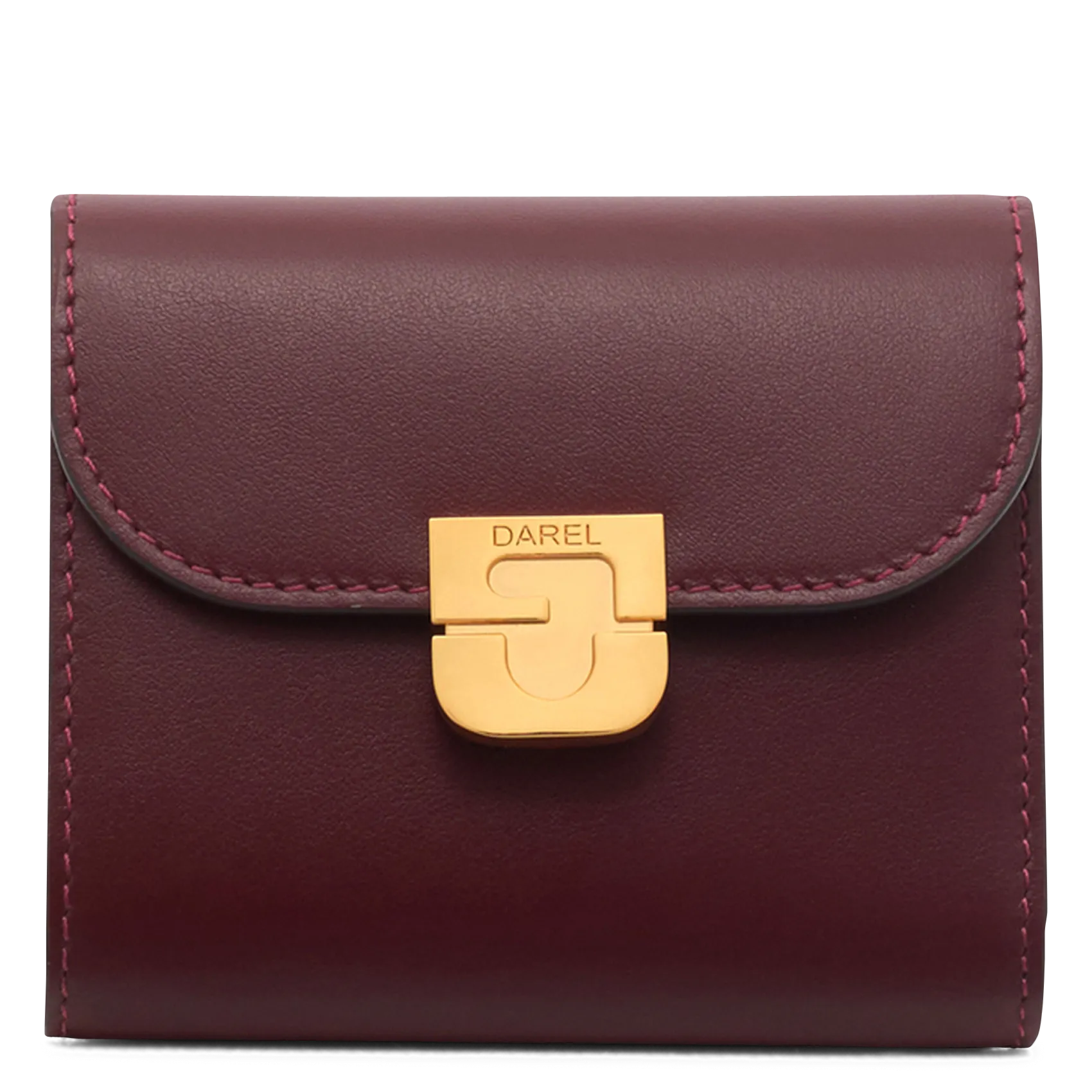 Portefeuille en cuir Rouge MINI WALLET