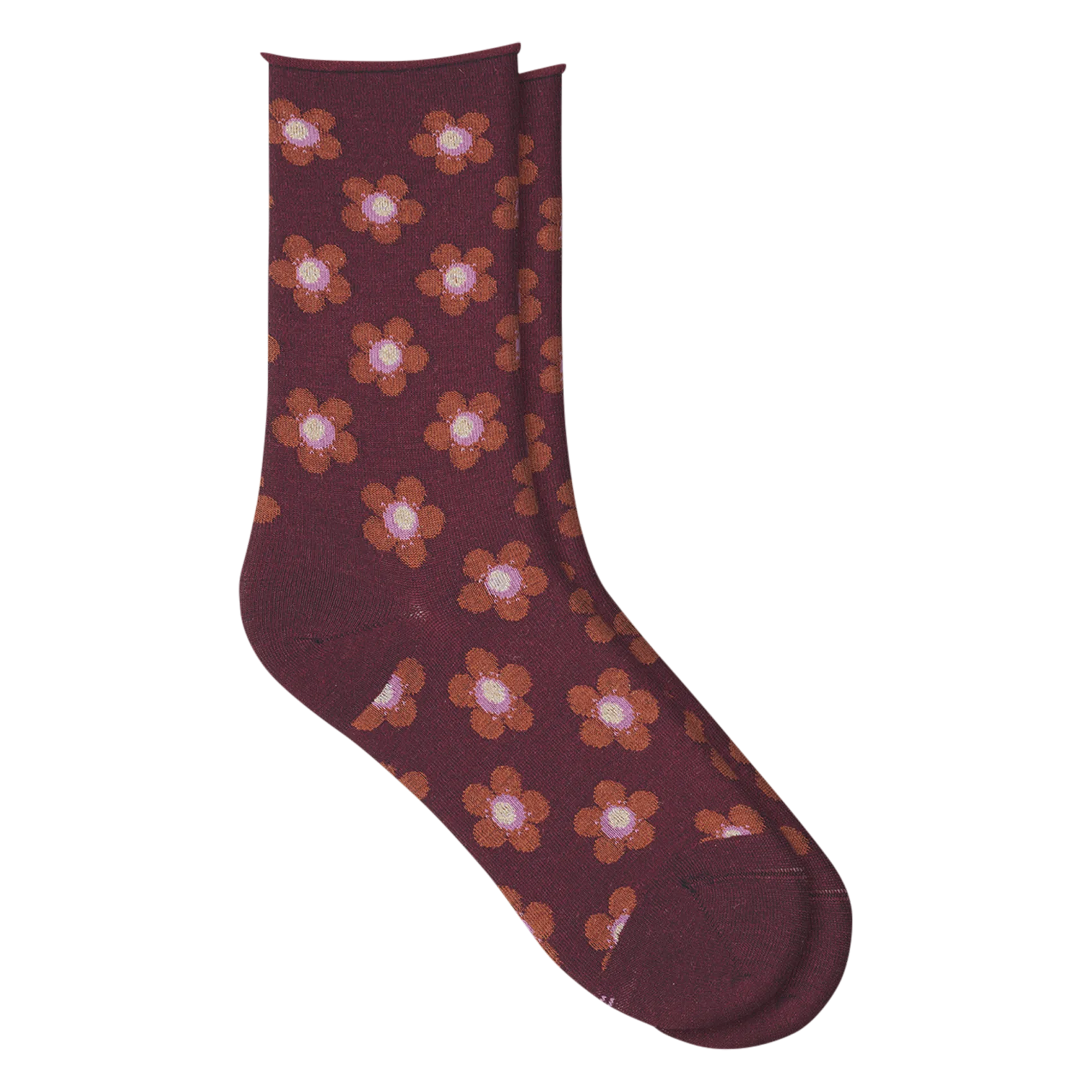 Chaussettes en laine mélangée Rouge