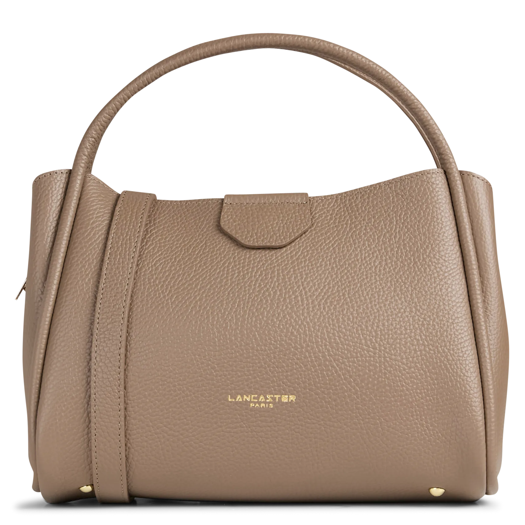 Sac à main en cuir Beige ALBA