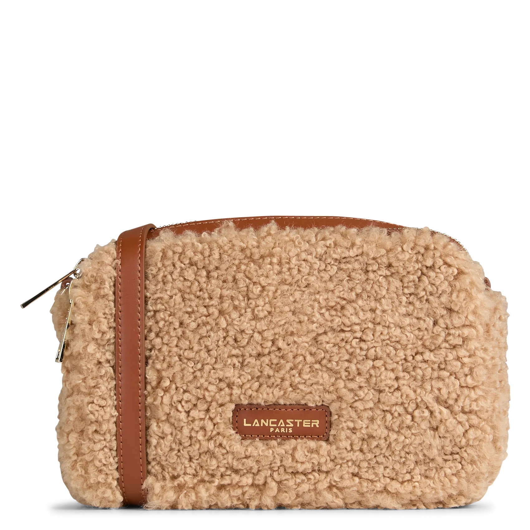 Sac bandoulière en cuir Marron MOUMOUTE