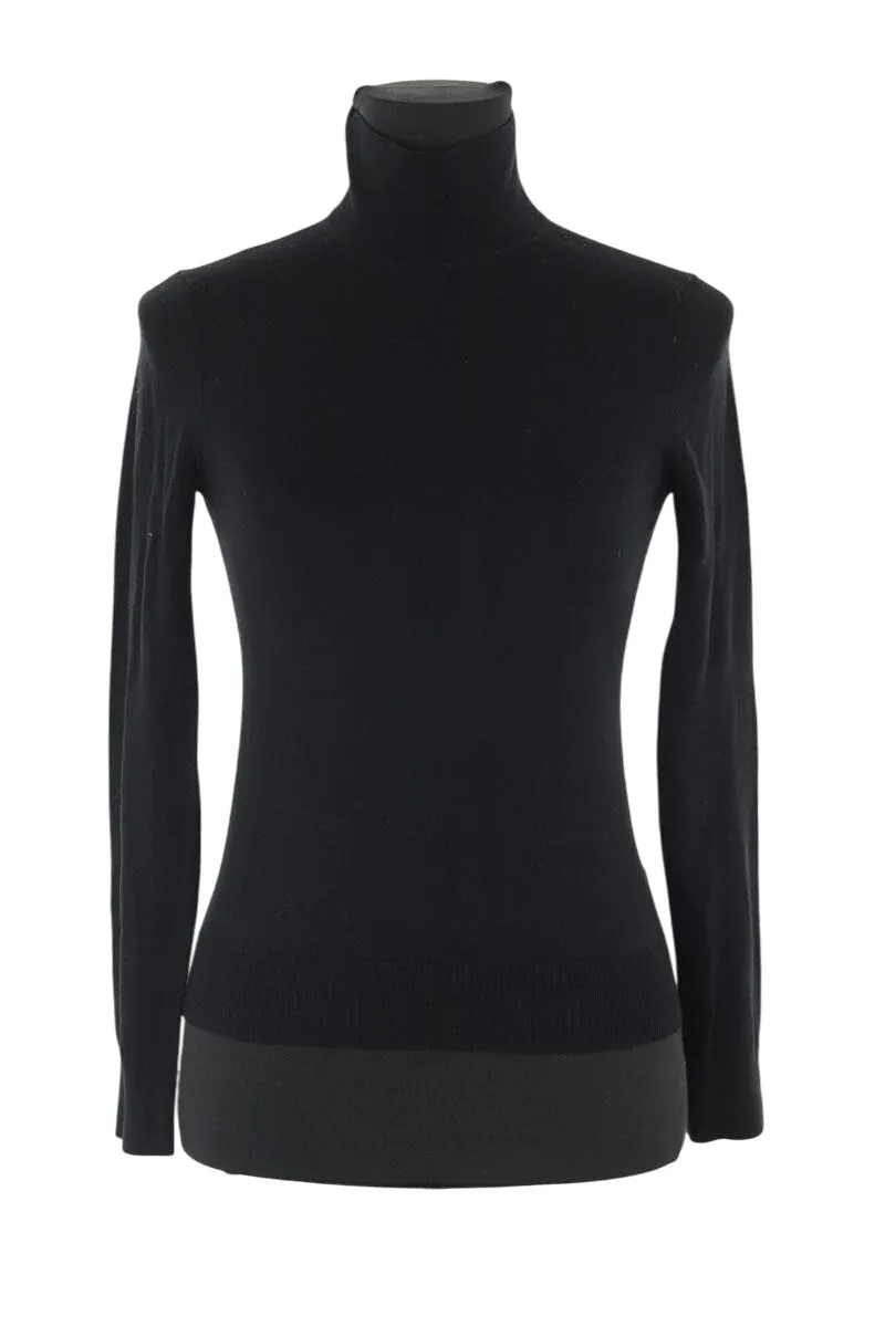 Tricot en laine Noir