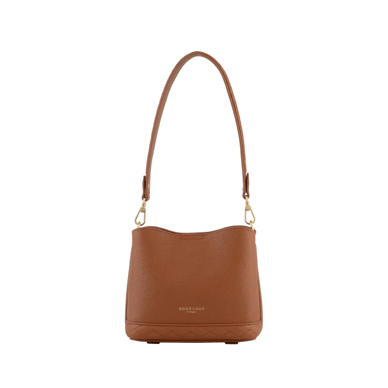 Besace - cuir de vachette Marron MANHATTAN