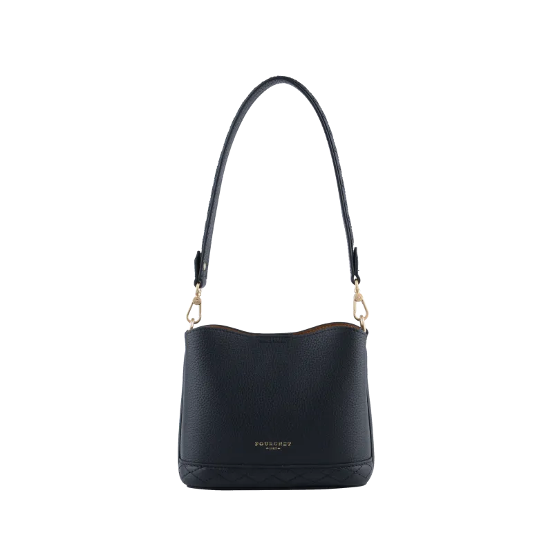 Besace - cuir de vachette Bleu MANHATTAN