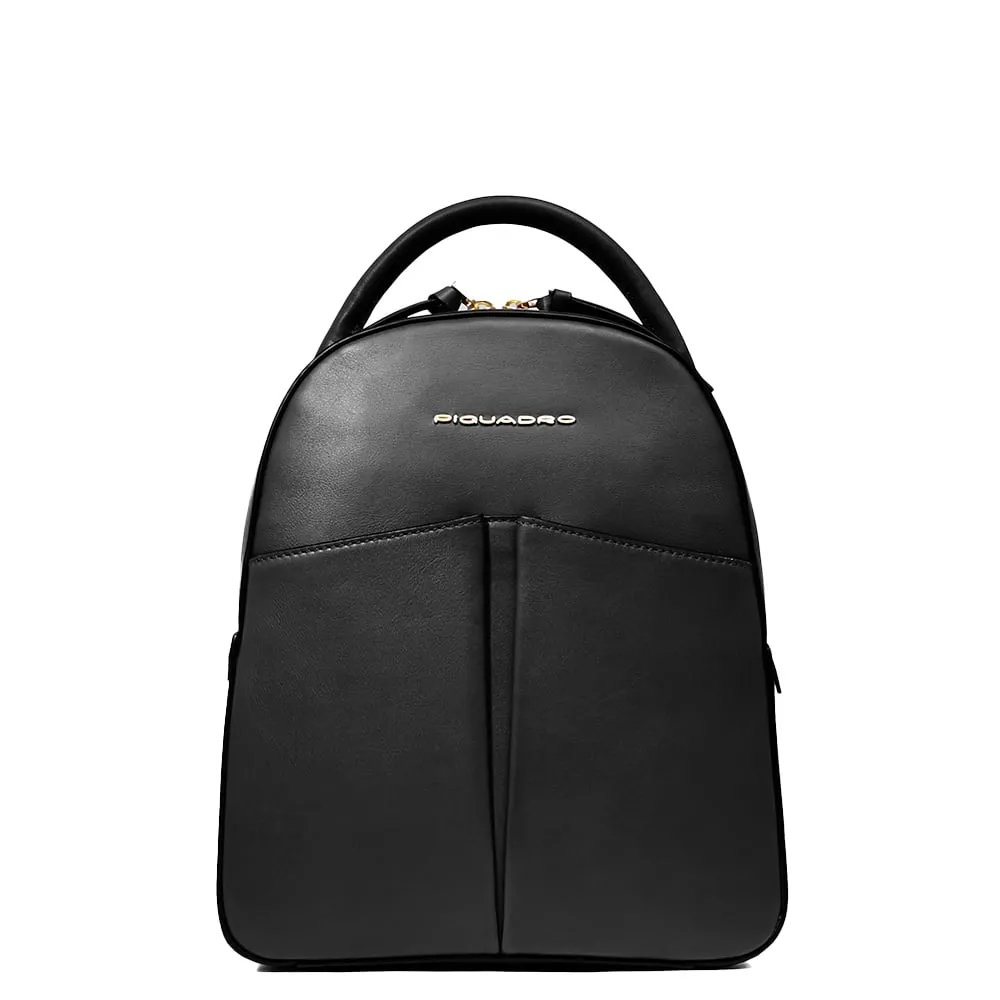 Sac à dos en cuir pour ipad® mini Noir