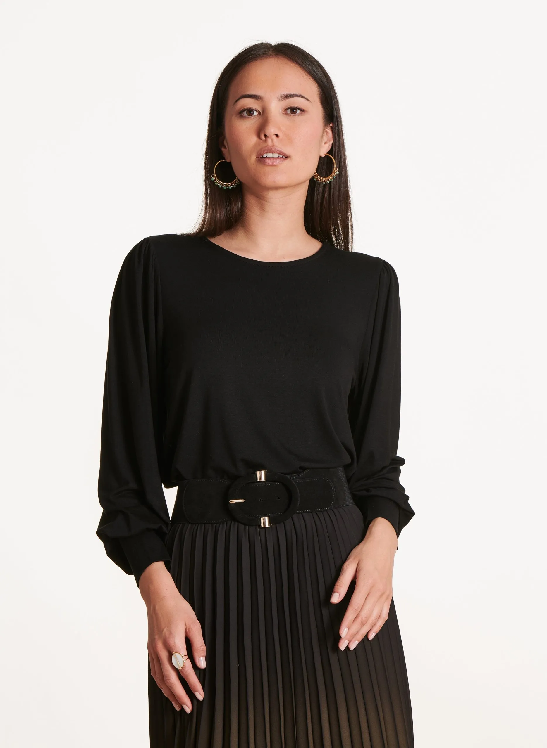 Tee-shirt oversize Noir