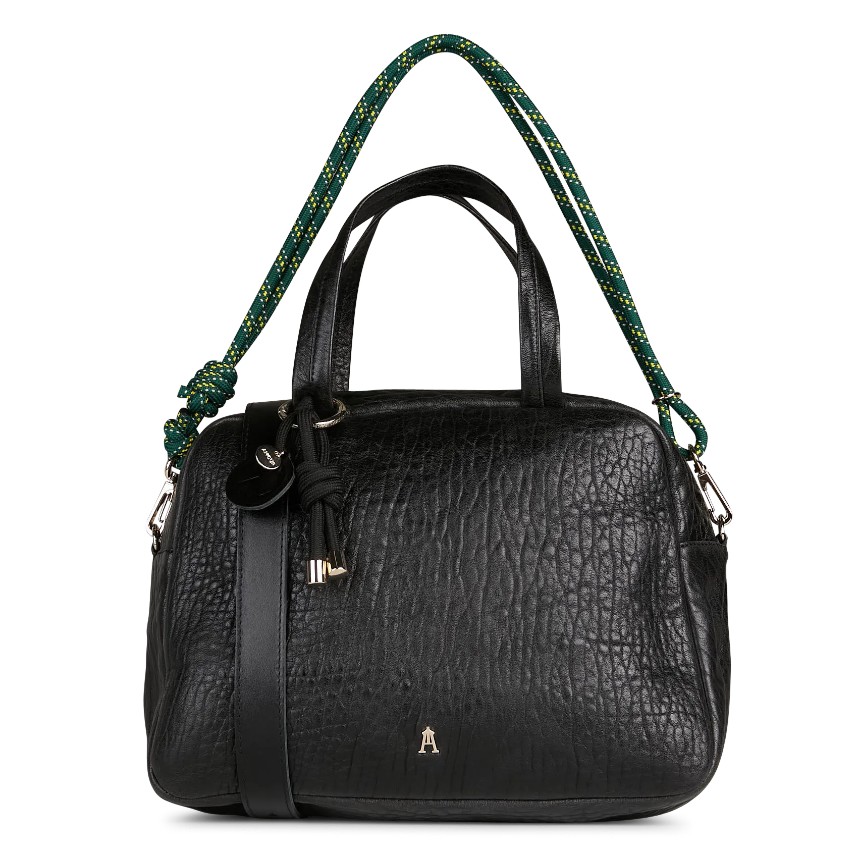 Sac cabas en cuir Noir MADE