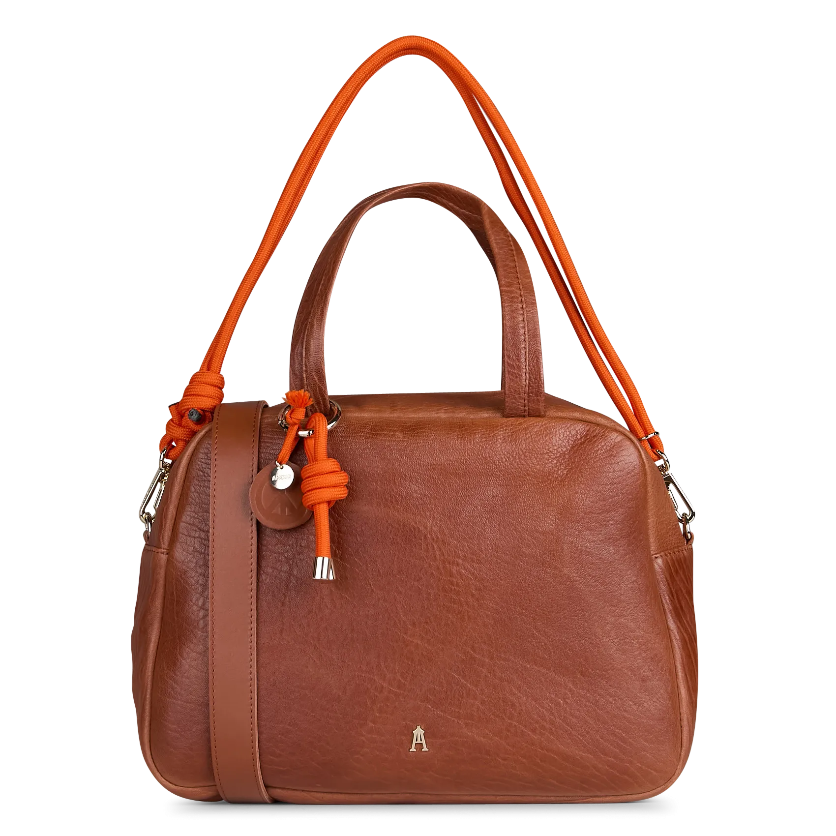 Sac cabas en cuir Marron MADE