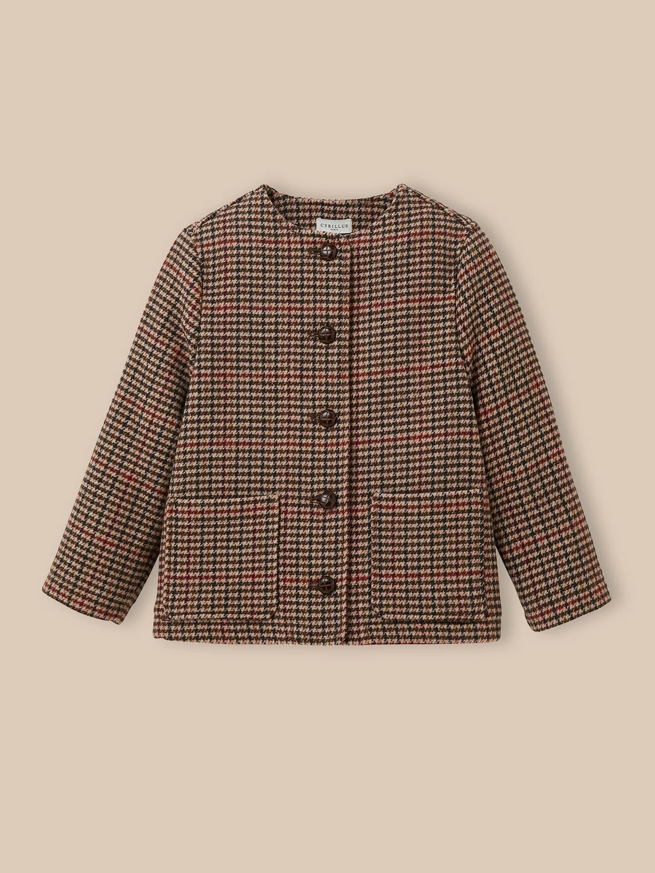 Manteau en lainage Marron