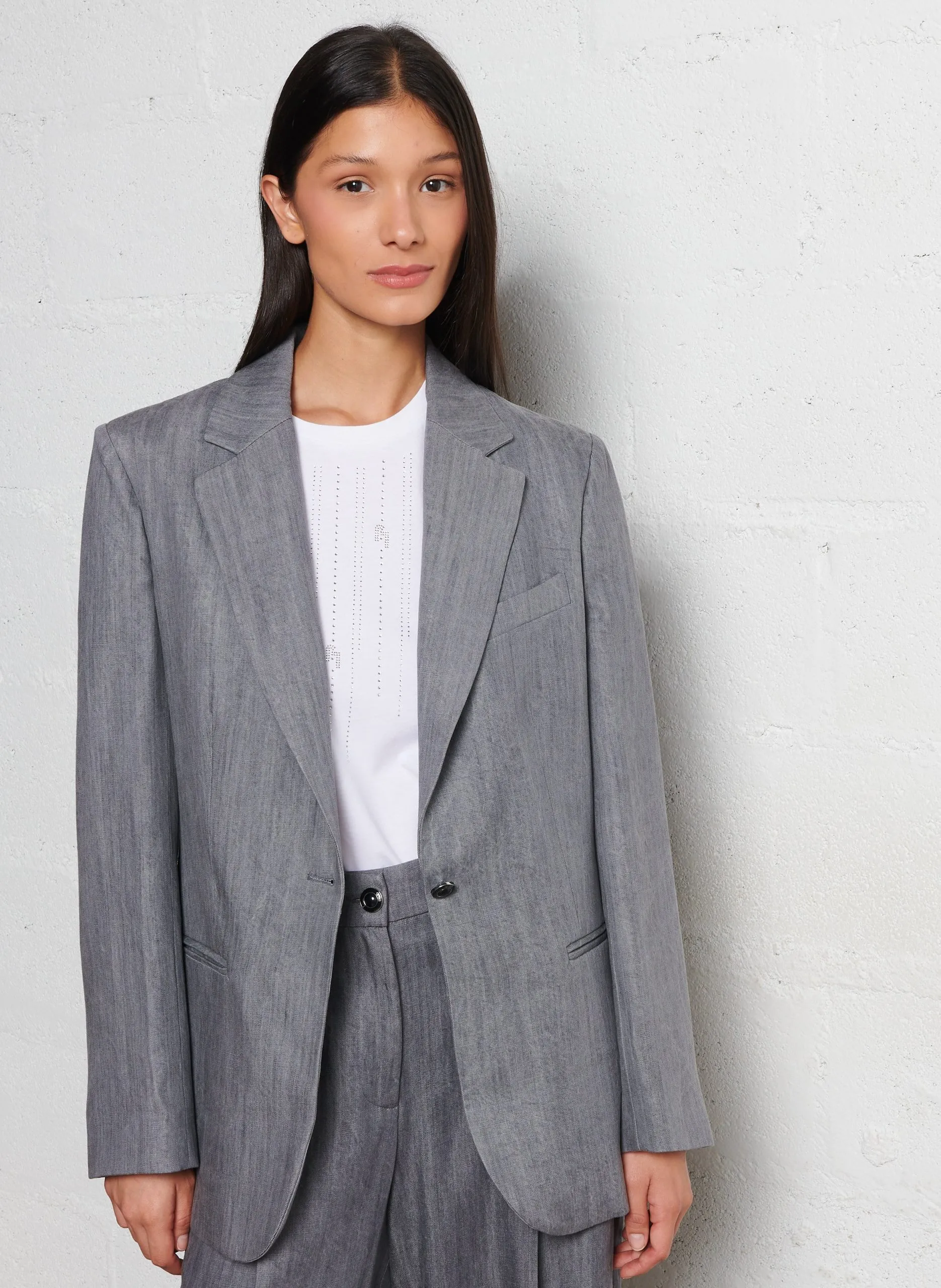 Veste de tailleur Gris