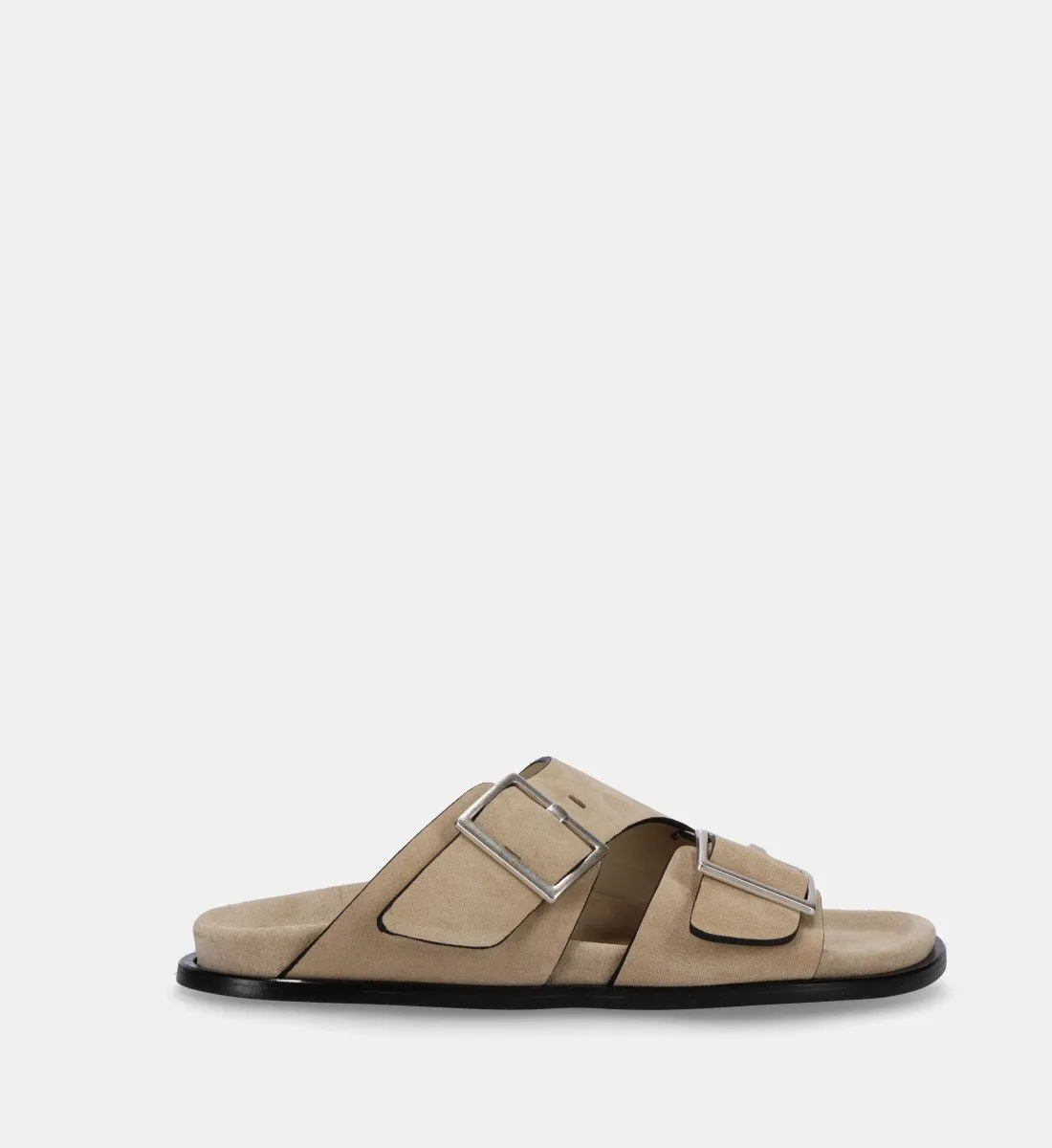 Sandales en cuir Beige ALBA