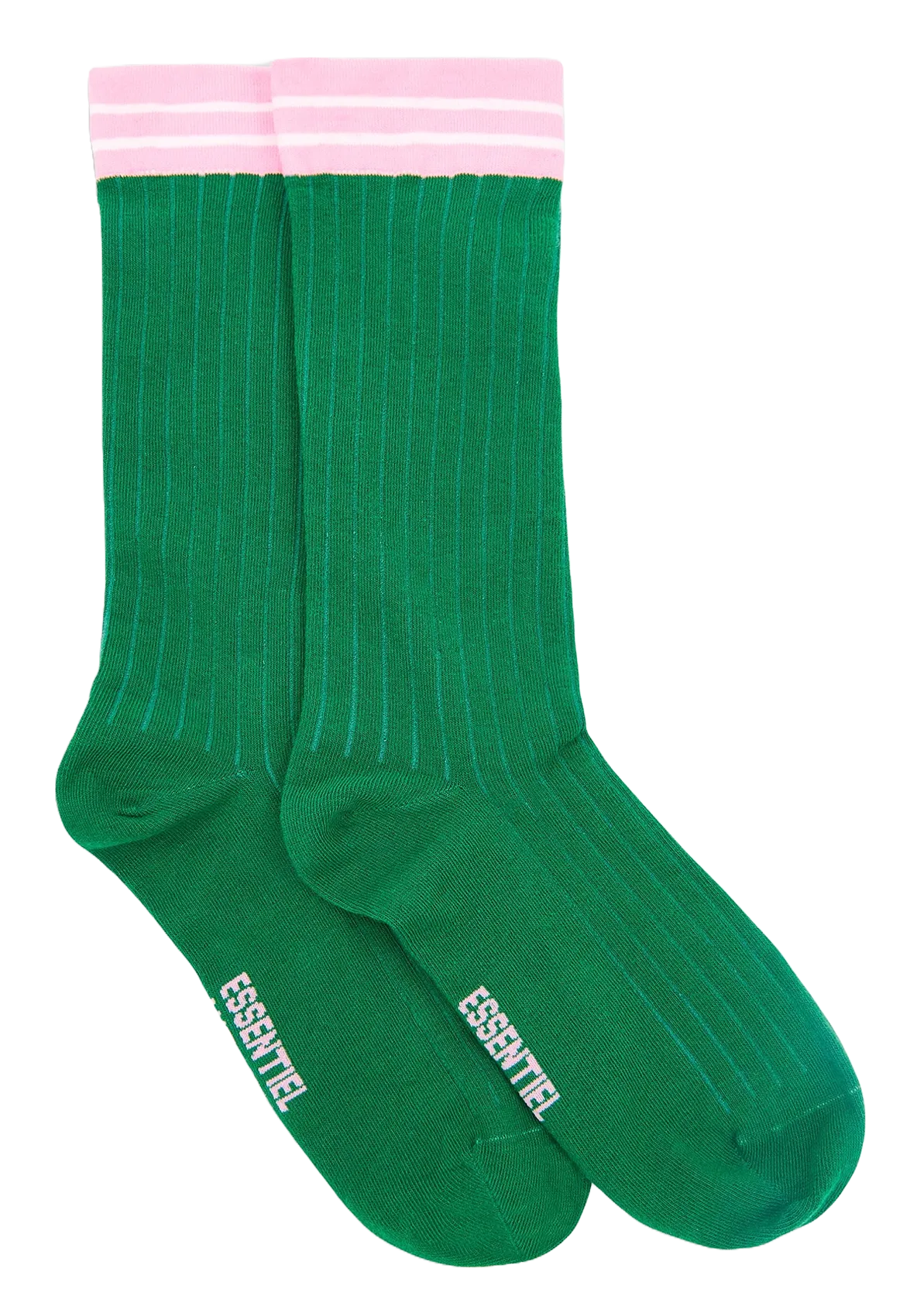 Chaussettes en coton mélangé Vert IMUMMY