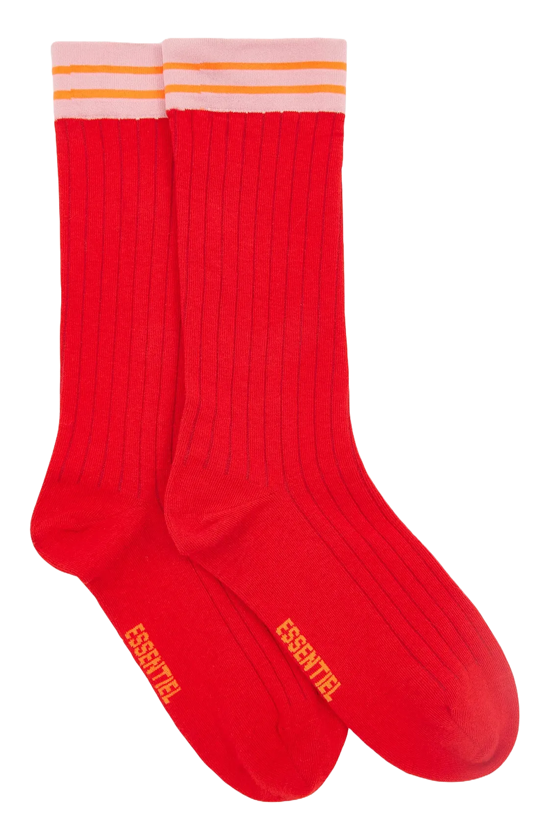 Chaussettes en coton mélangé Rouge IMUMMY