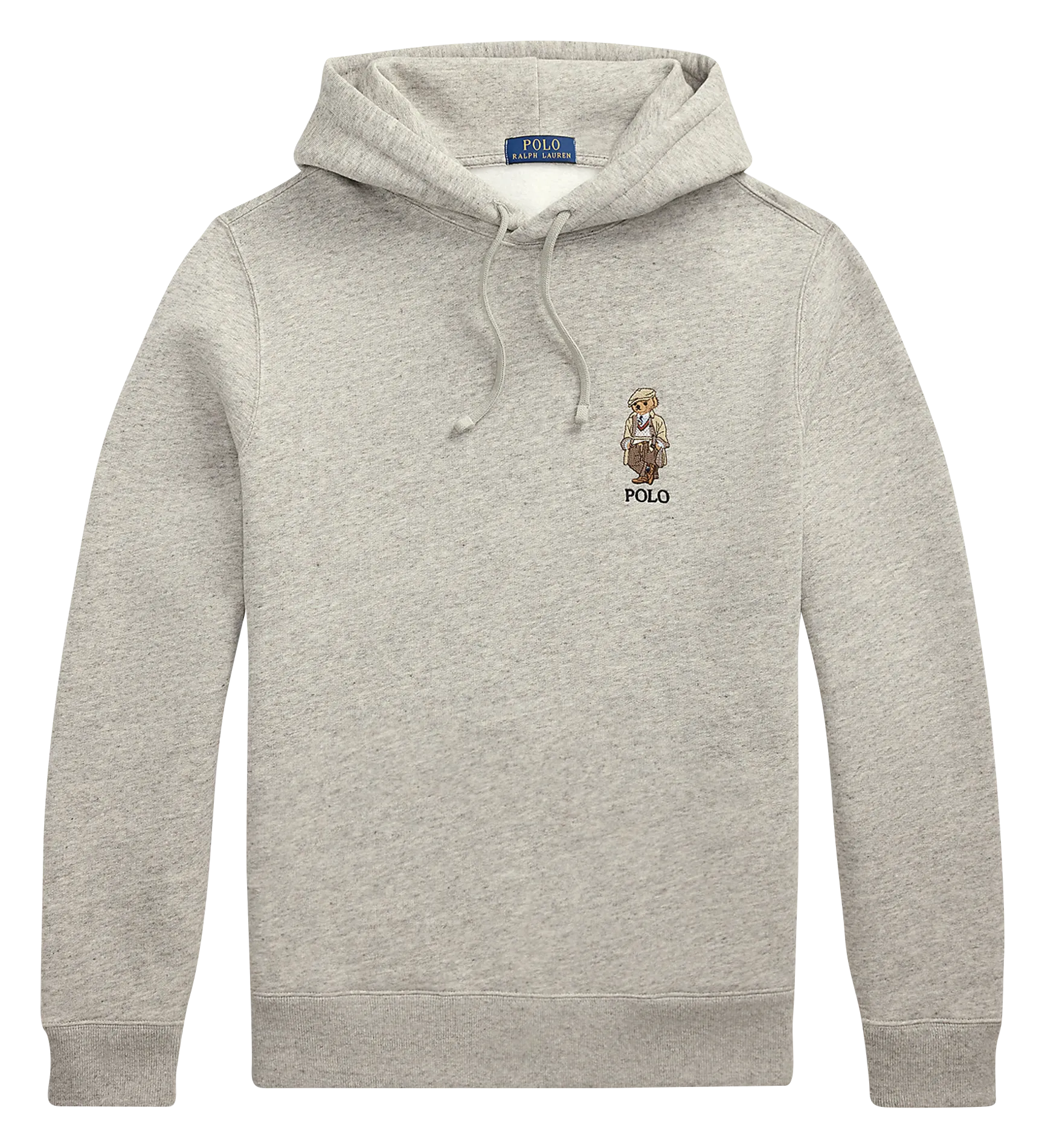 Sweat droit en coton mélangé Gris