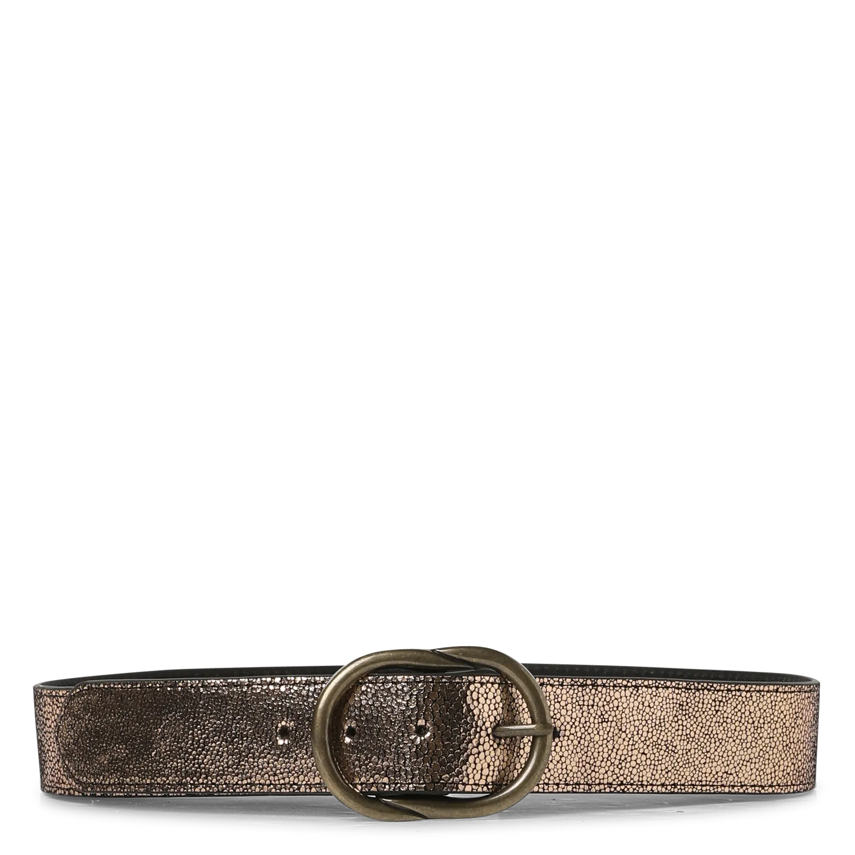 Ceinture en cuir Marron LAURA