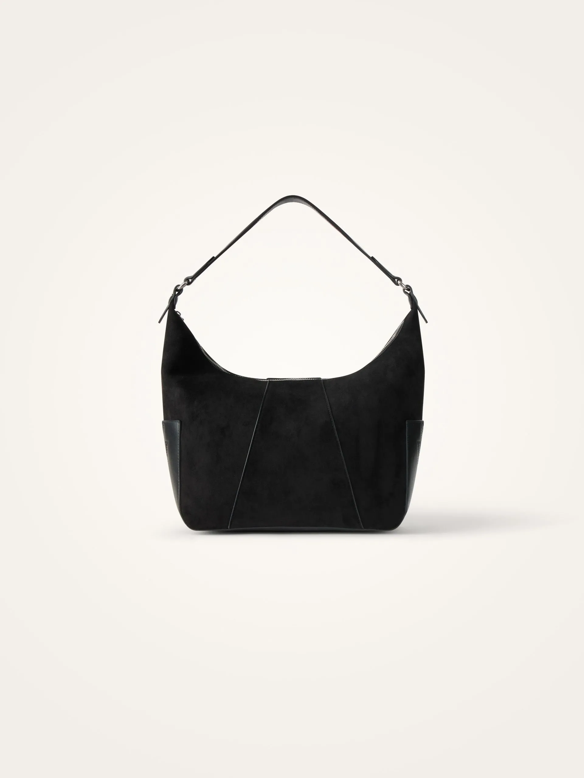 Sac hobo souple Noir EUGENIE