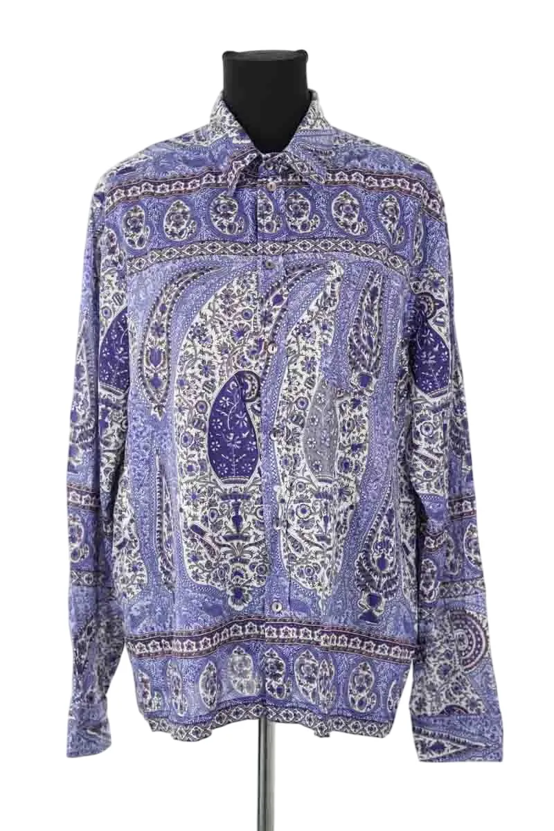 Chemise en coton Violet