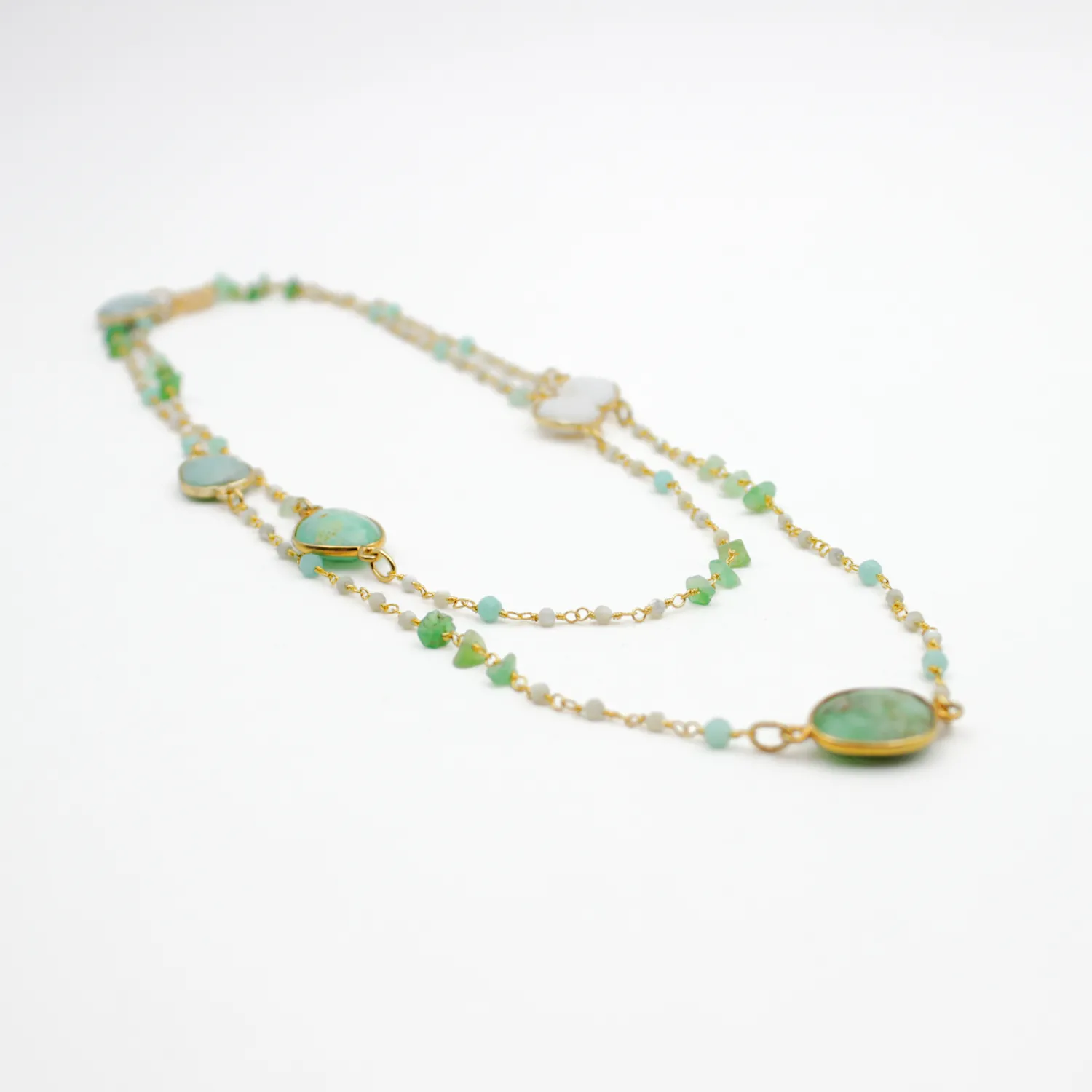 Sautoir multipierres - eve Doré SAUTOIR MULTIPIERRES - EVE