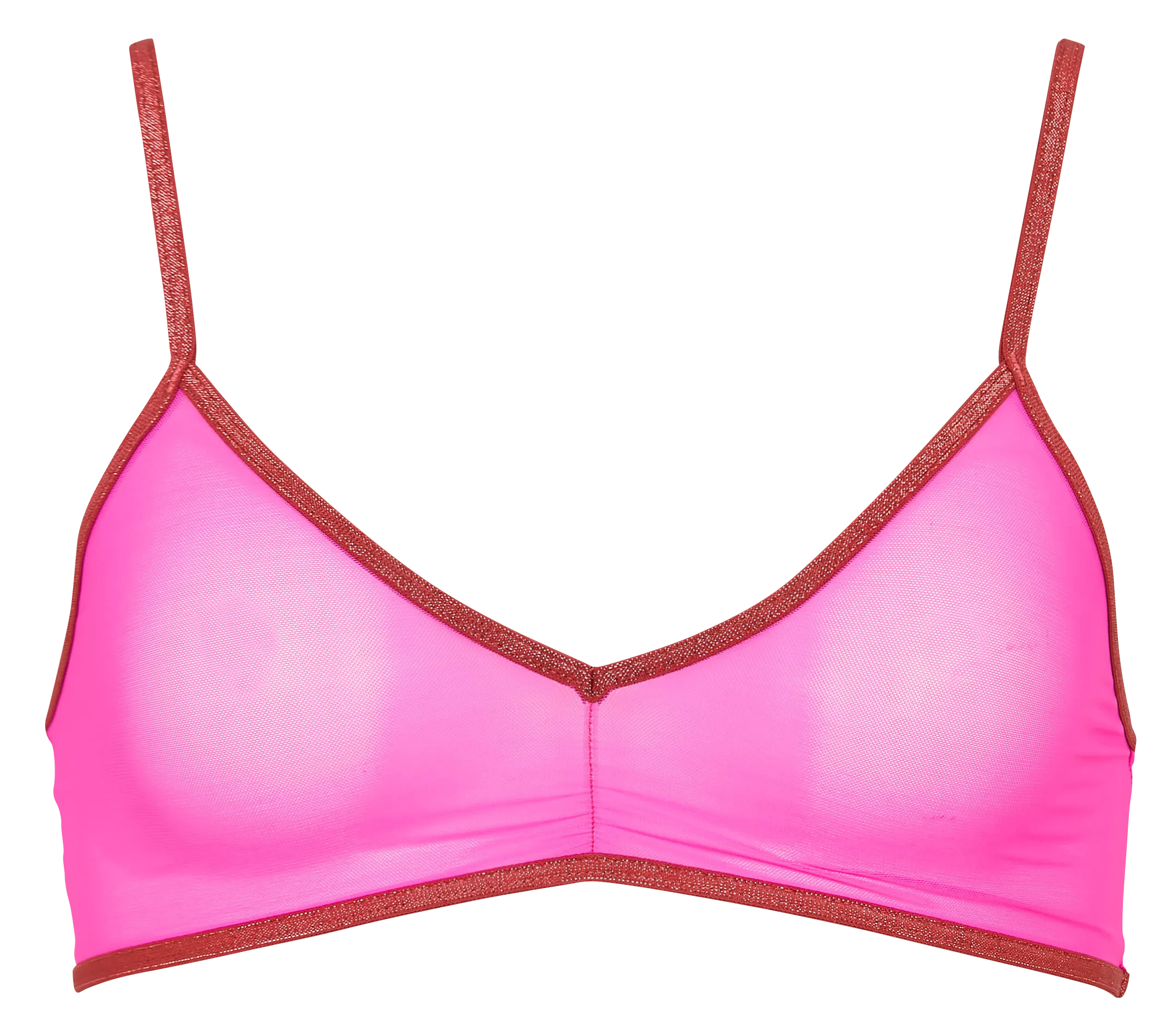 Brassière à fil métallisé Rose GEORGIA