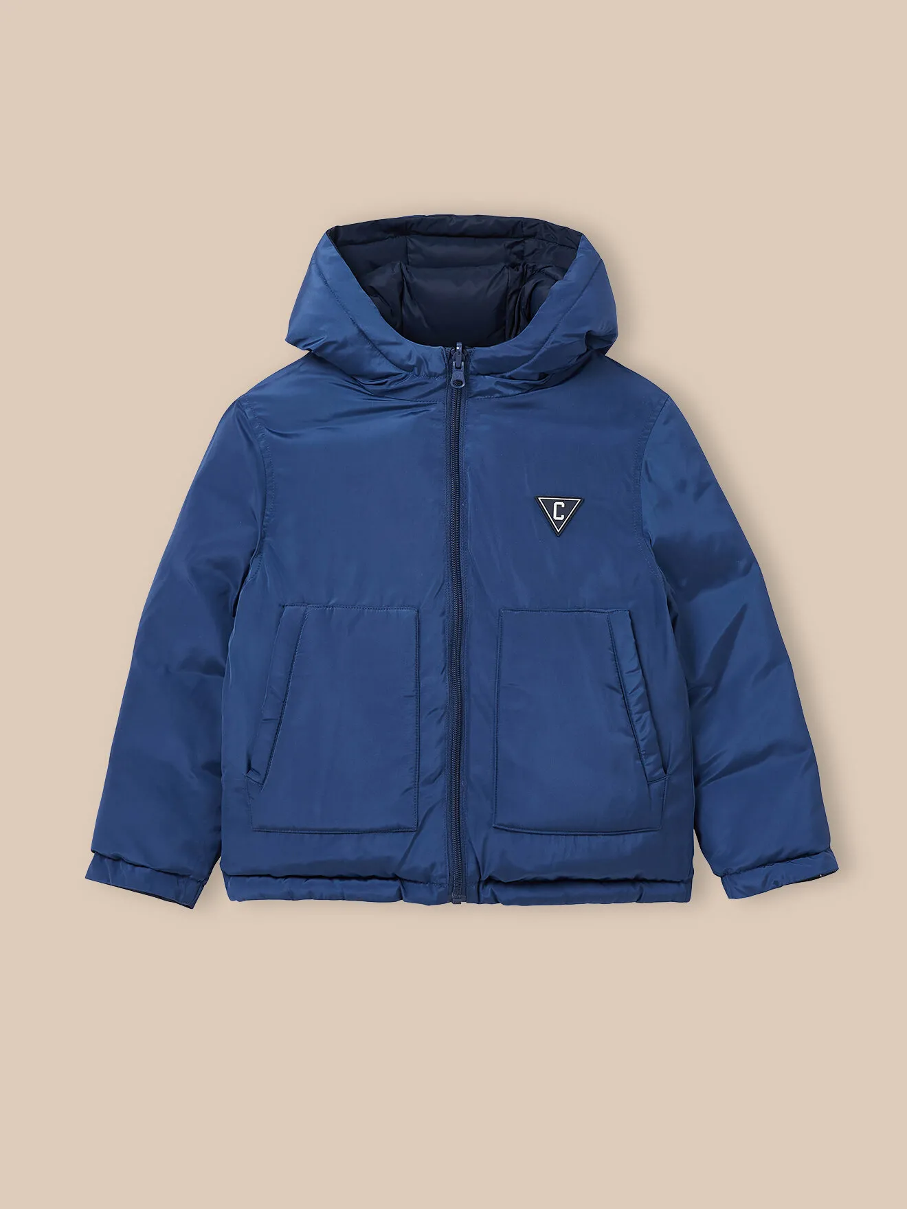 Doudoune réversible Bleu