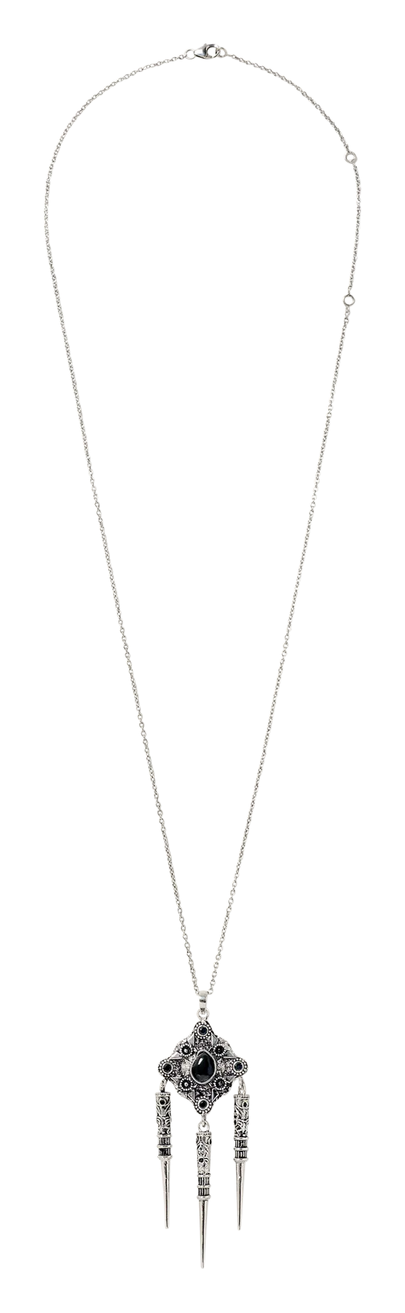 Collier long Argent NOOR