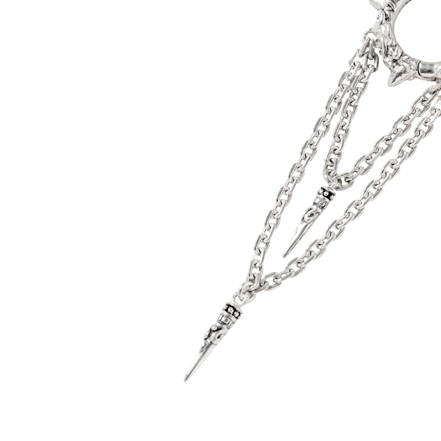 Boucle d'oreille etnique Argent JOEY