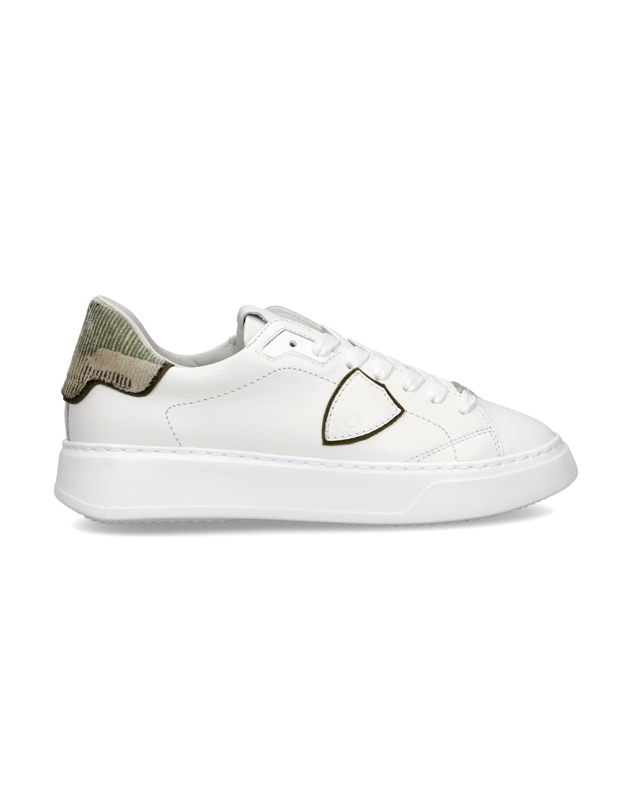 Sneakers temple tennis Blanc
