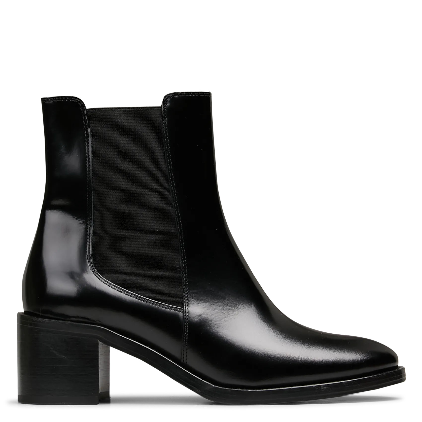 Bottines en cuir Noir N°289