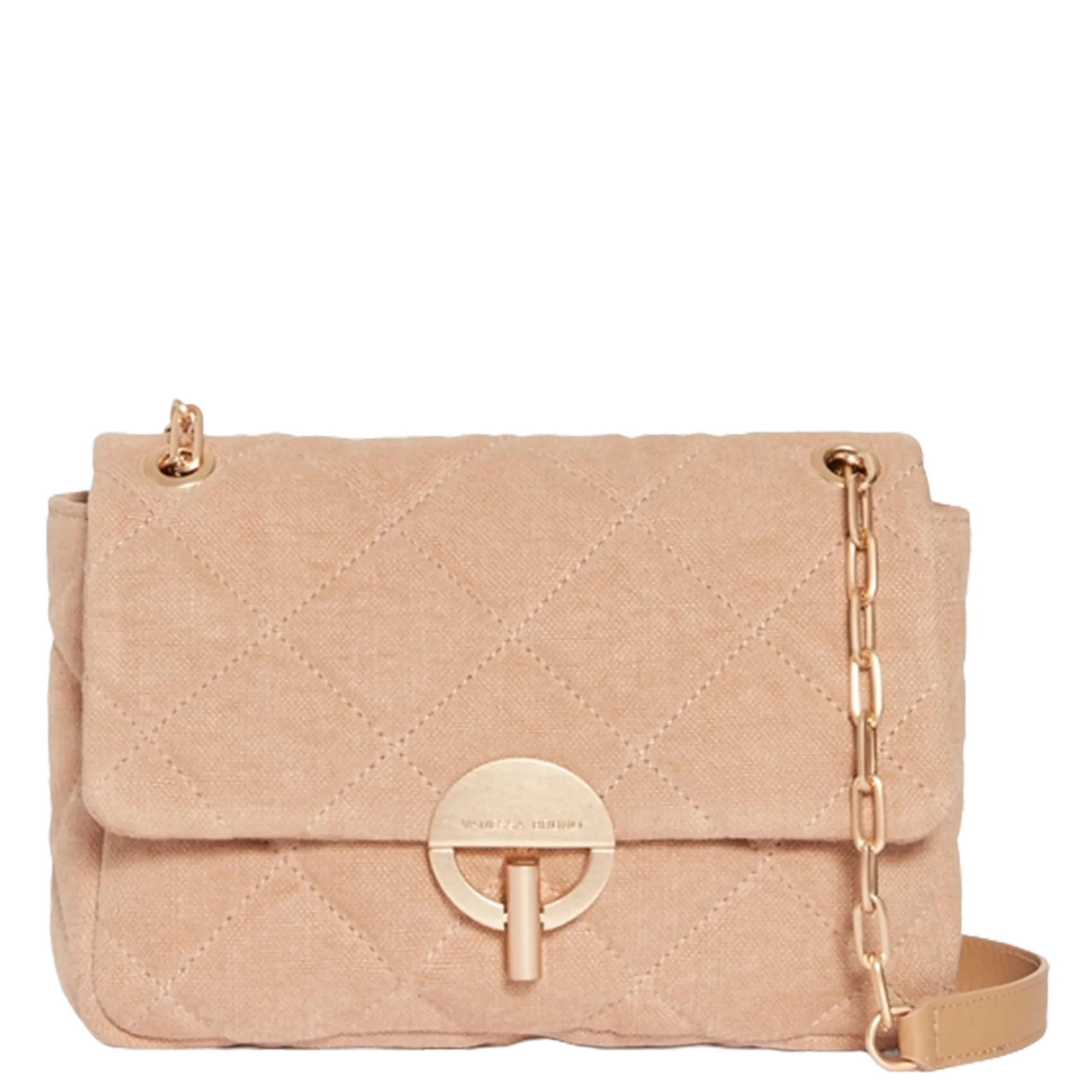 Sac bandoulière en lin Beige MOON L