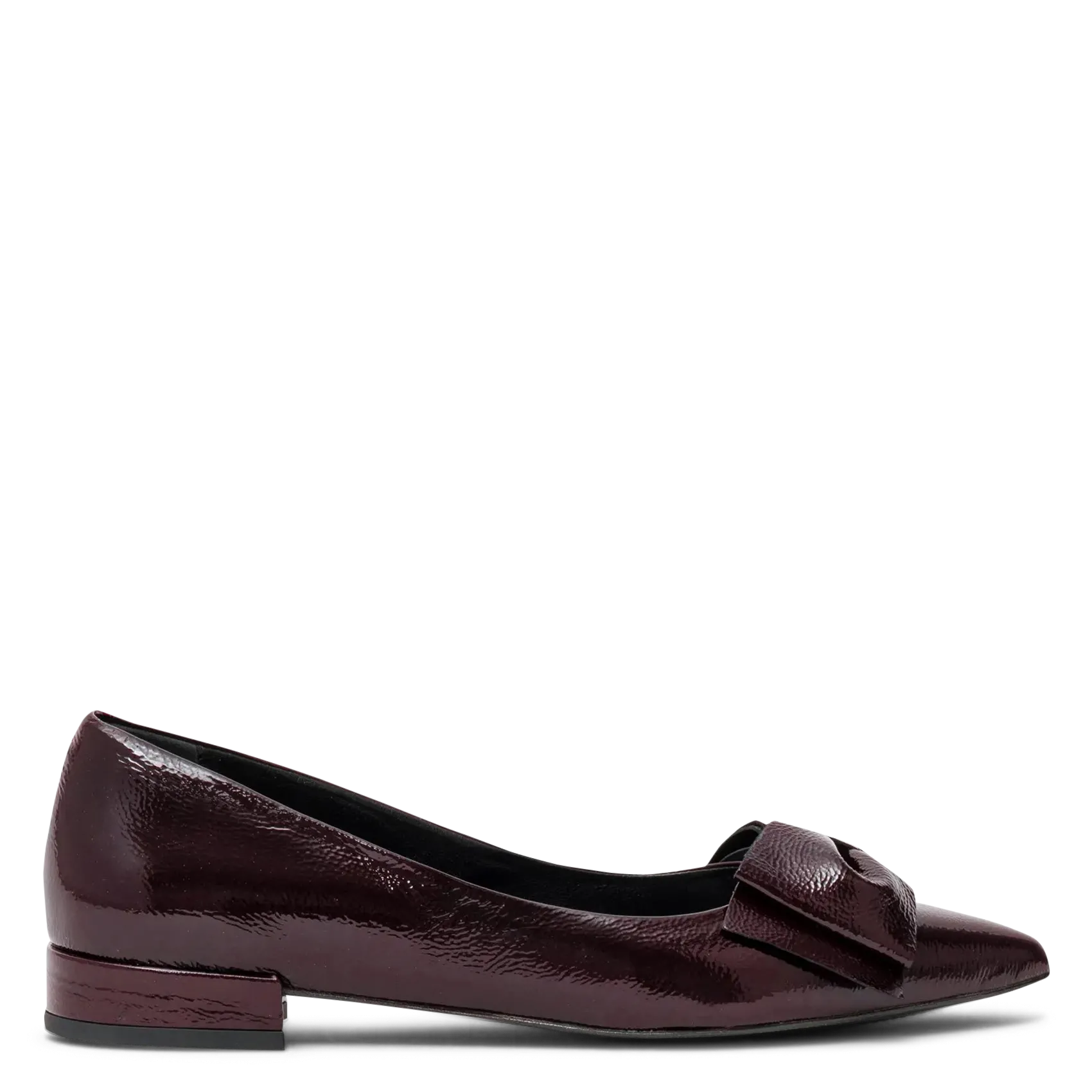 Bellerines en cuir Rouge BAARBARA