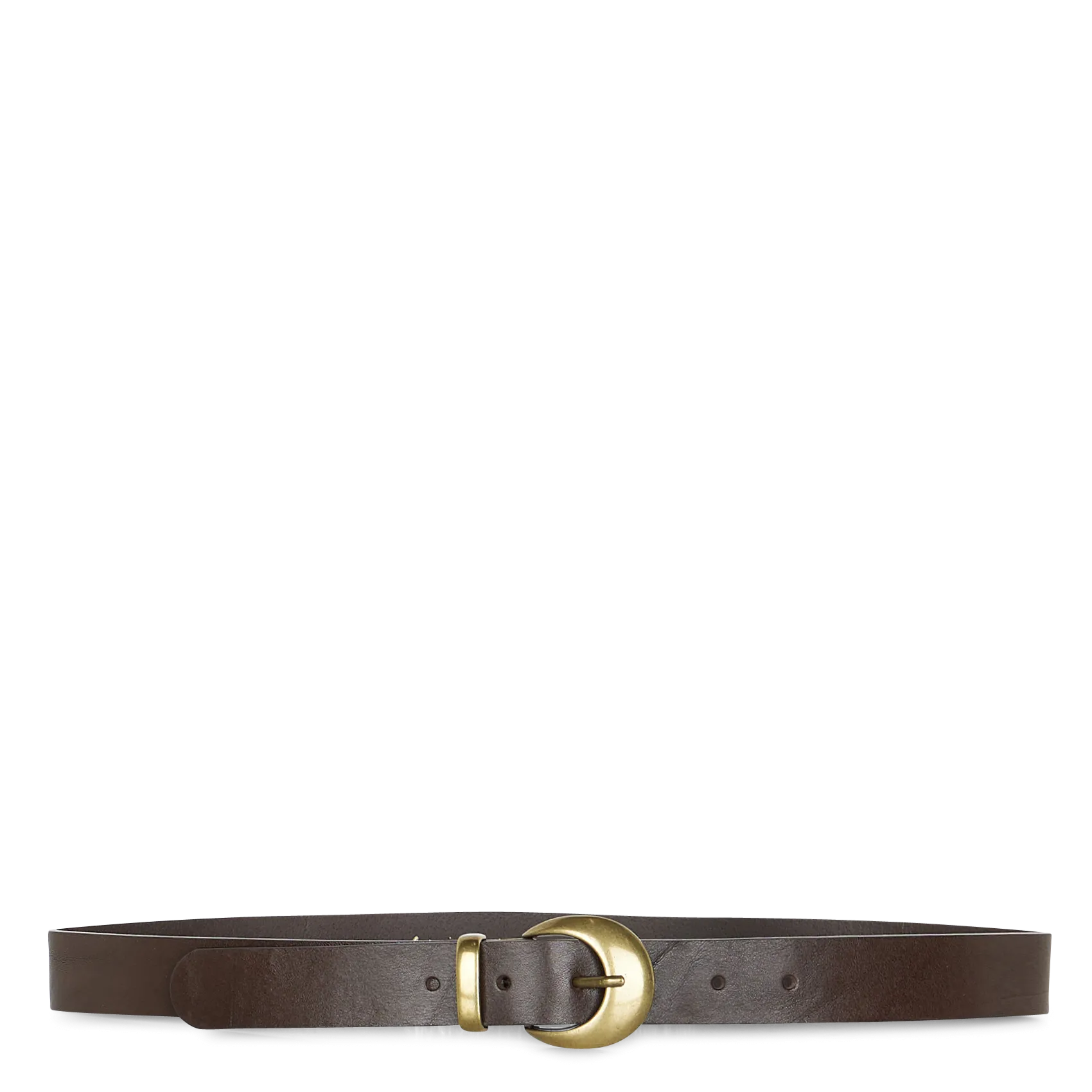 Ceinture en cuir Marron NOE