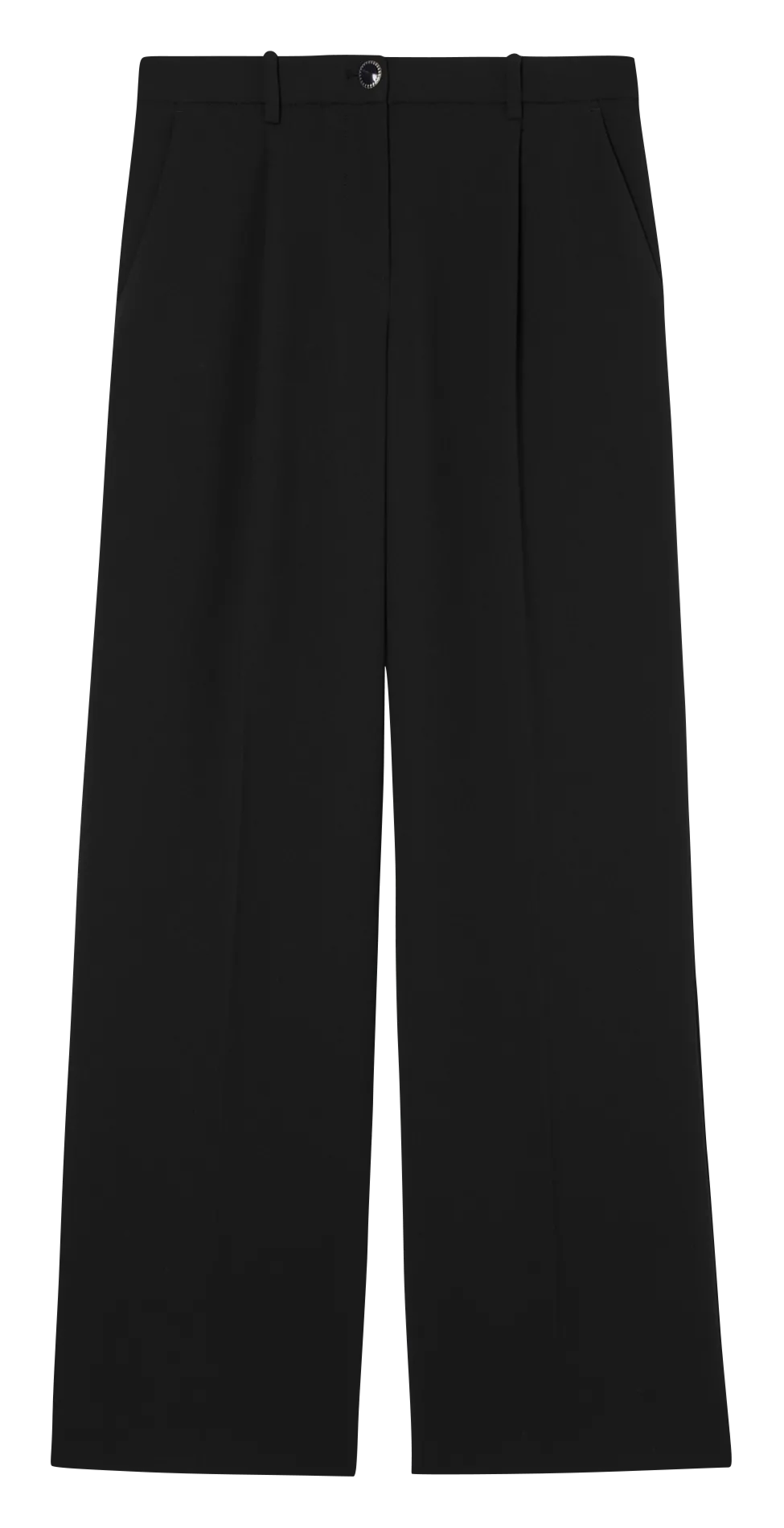 Pantalon palazzo Marron PLEYEL