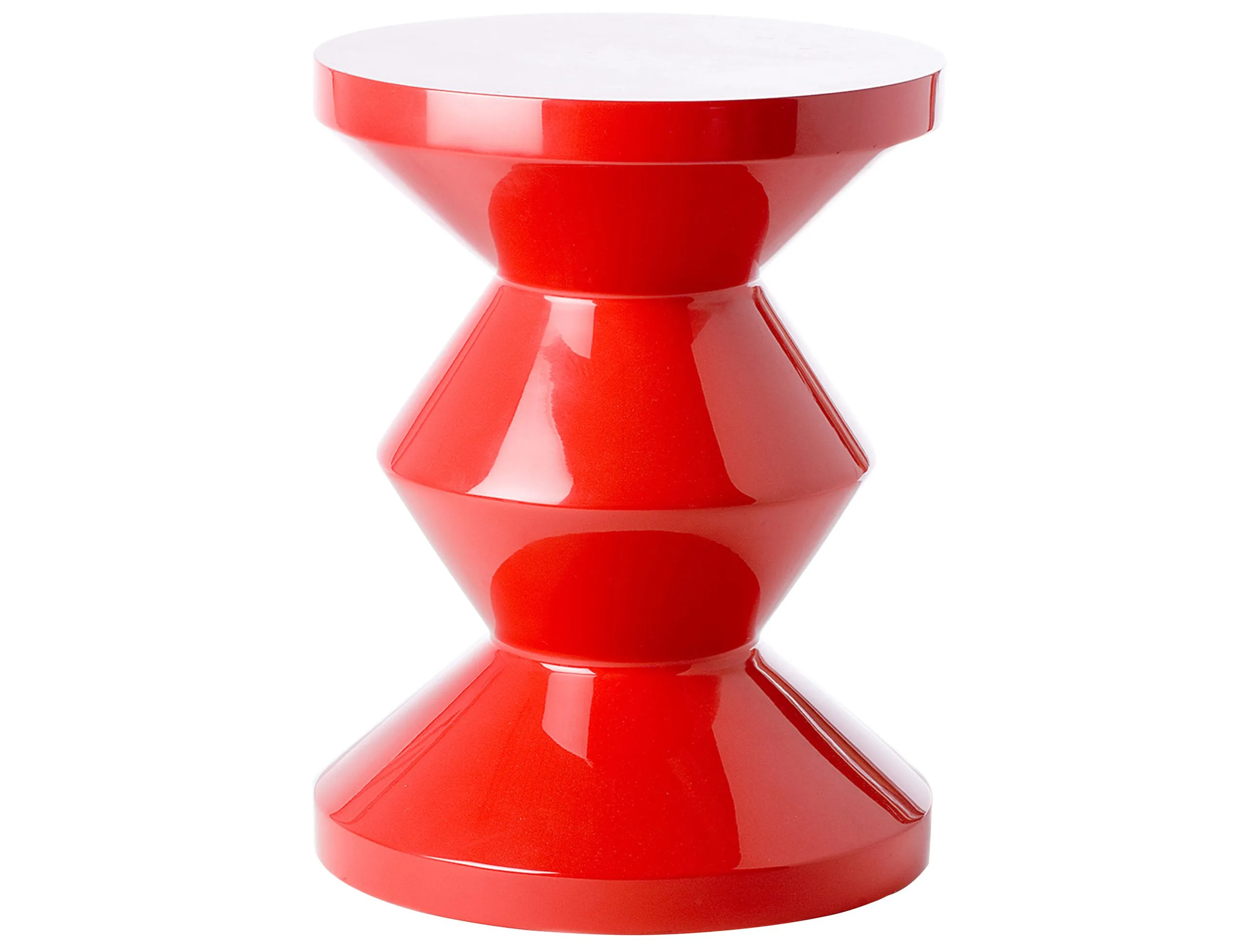 Table d'appoint Rouge ZIG ZAG