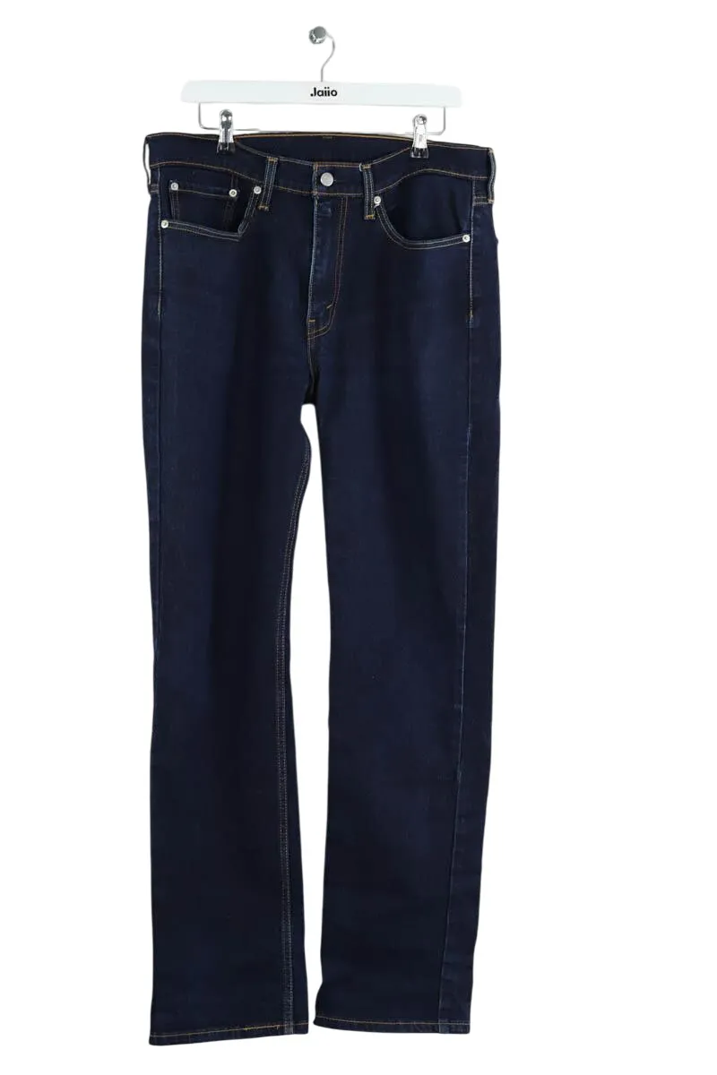 Jean droit 514 en coton Bleu