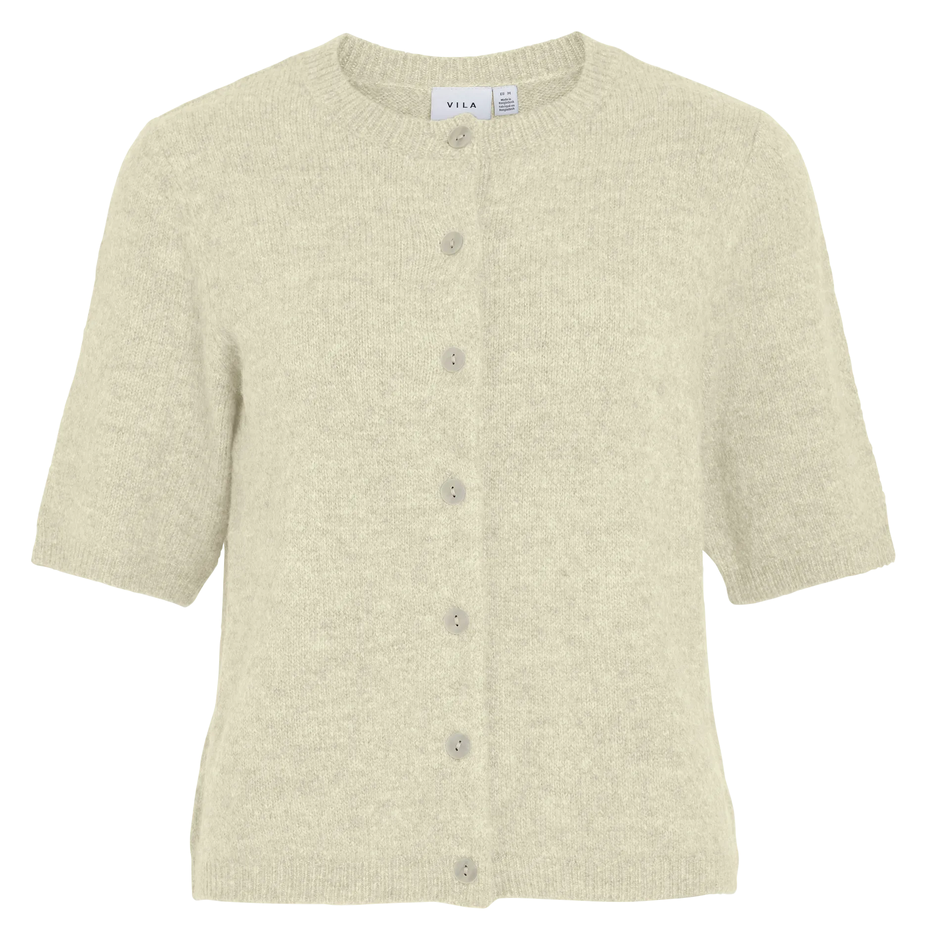 Gilet col rond Blanc DAINTY